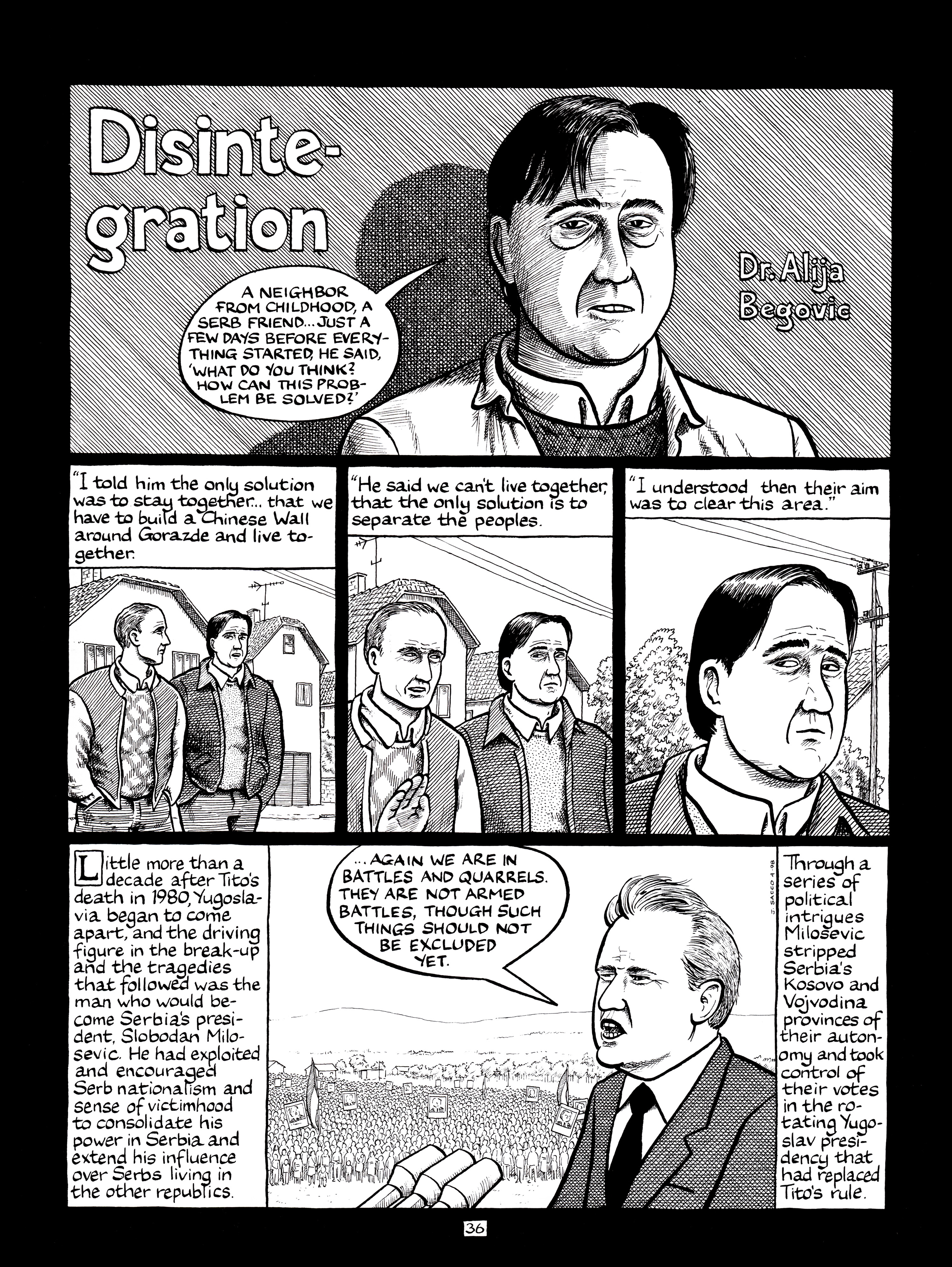 Read online Safe Area Goražde comic -  Issue # TPB (Part 1) - 74