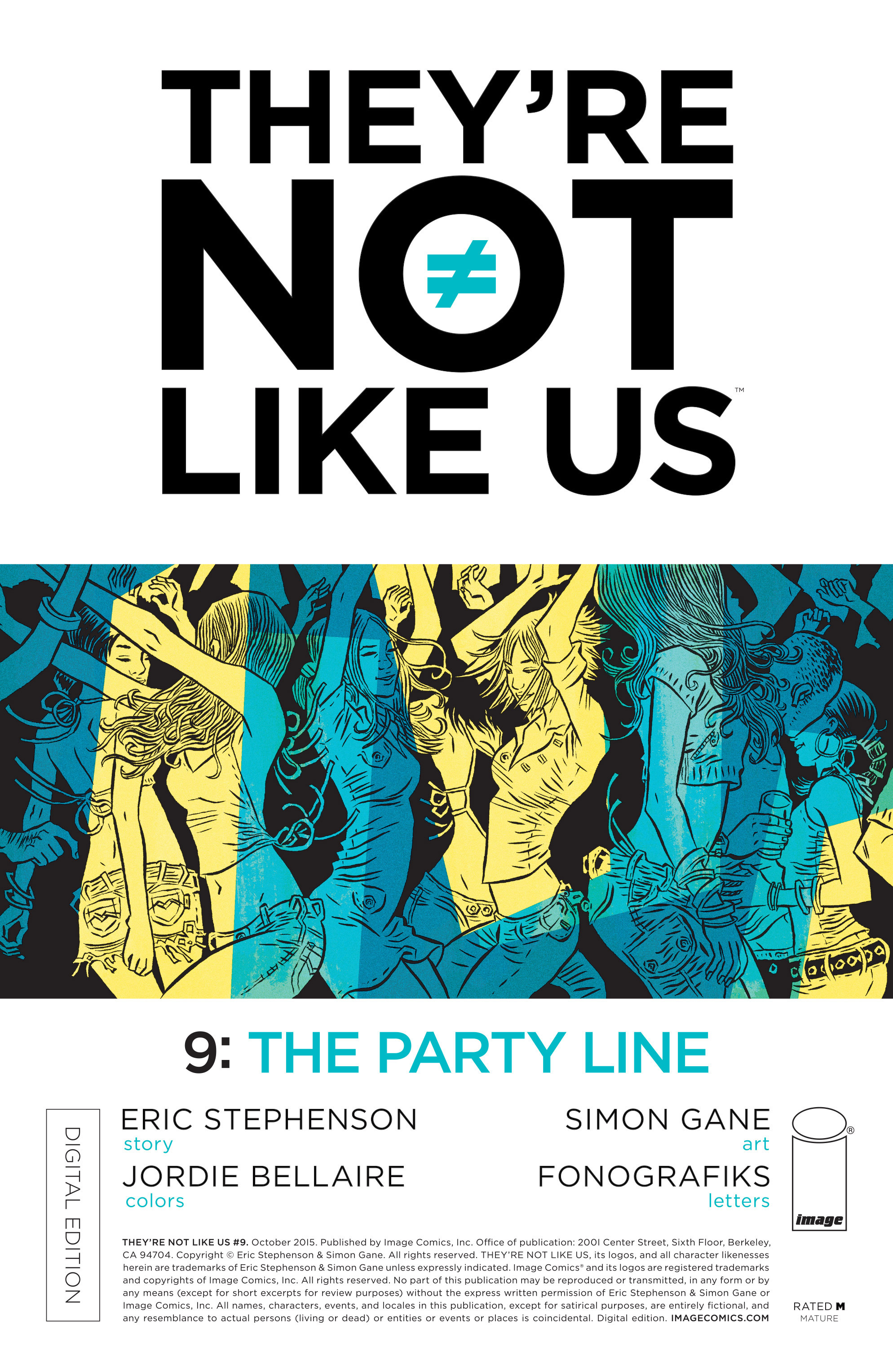Read online They're Not Like Us comic -  Issue #9 - 1