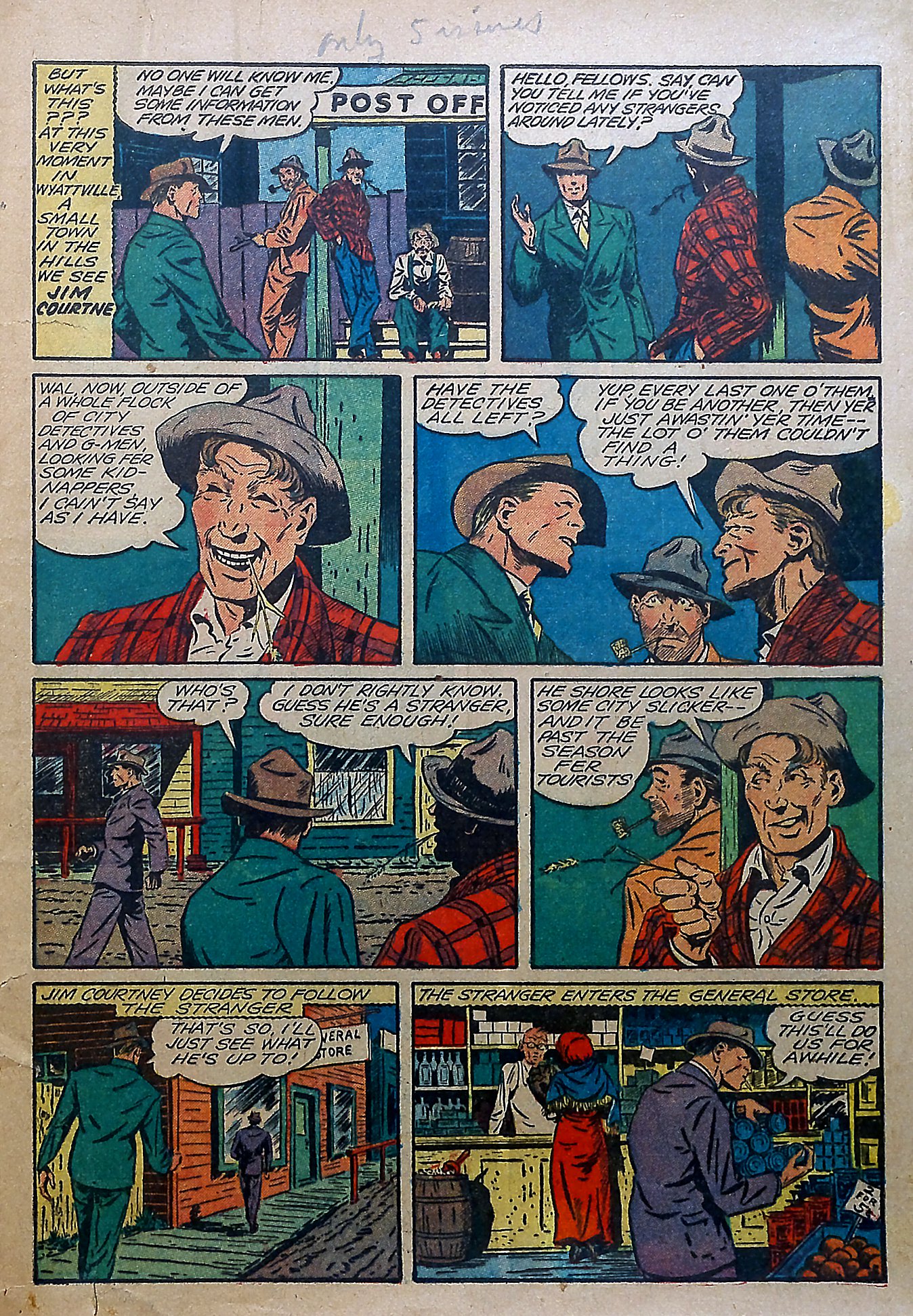 Read online Our Flag Comics comic -  Issue #5 - 2