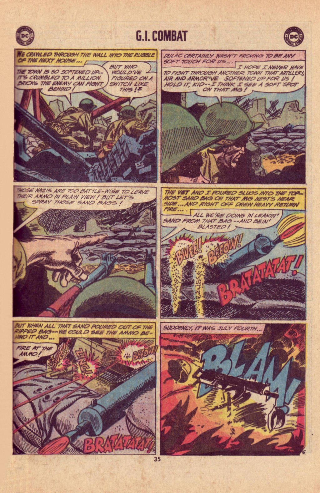 Read online G.I. Combat (1952) comic -  Issue #148 - 37