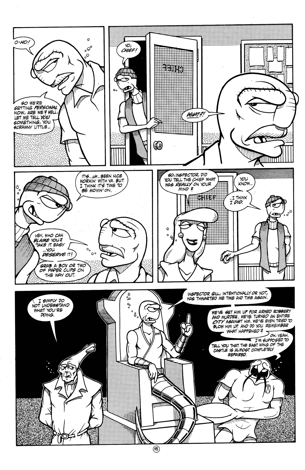 Read online Fish Shticks comic -  Issue #5 - 16