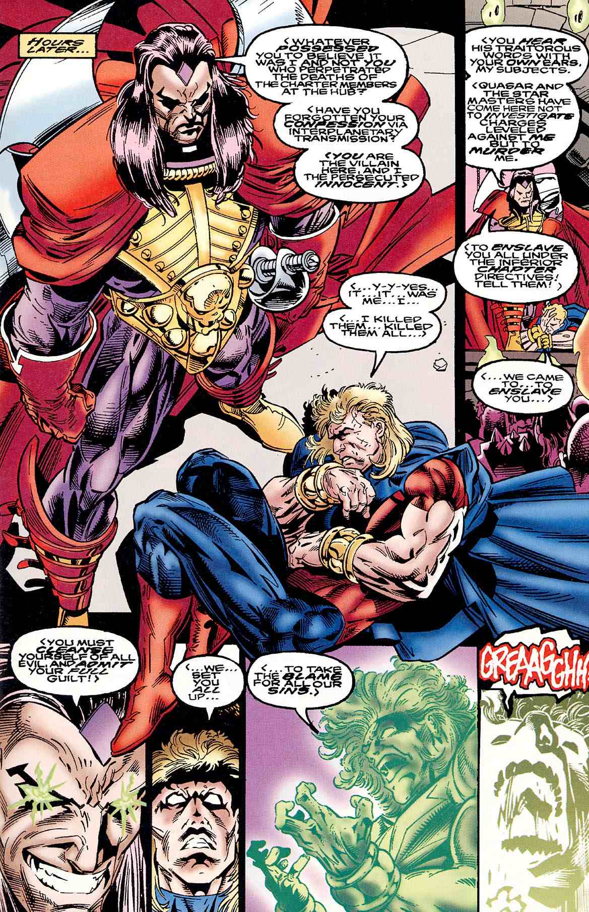 Read online Cosmic Powers Unlimited comic -  Issue #5 - 16