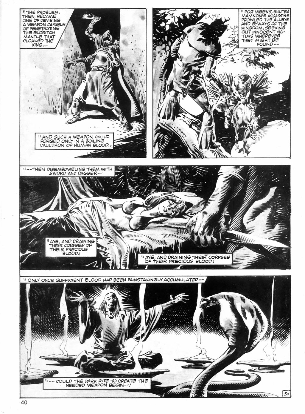 Read online The Savage Sword Of Conan comic -  Issue #98 - 40