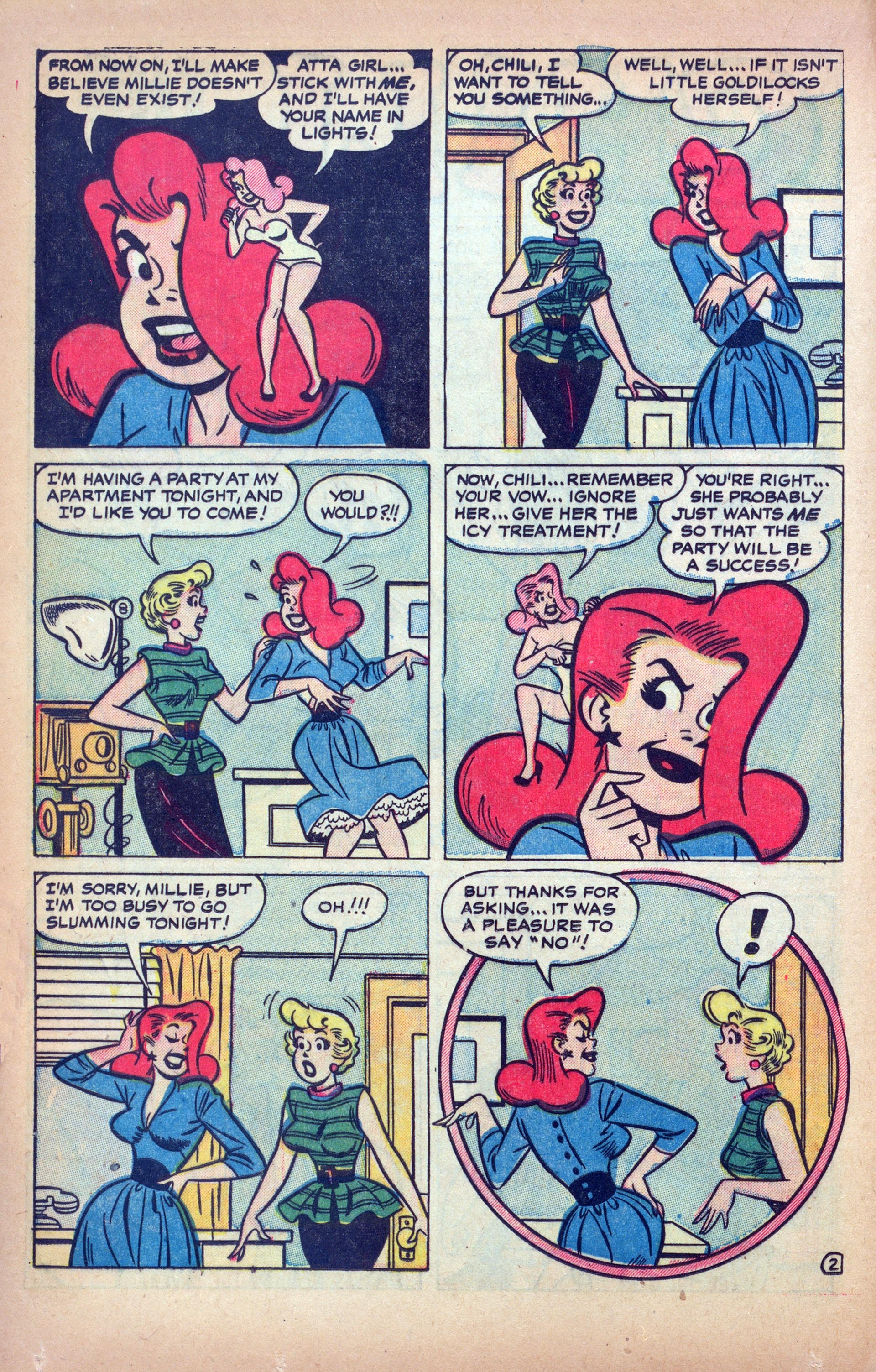 Read online Millie the Model comic -  Issue #55 - 16