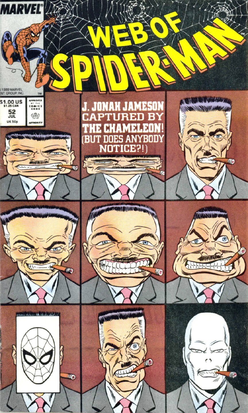 Read online Web of Spider-Man (1985) comic -  Issue #52 - 1