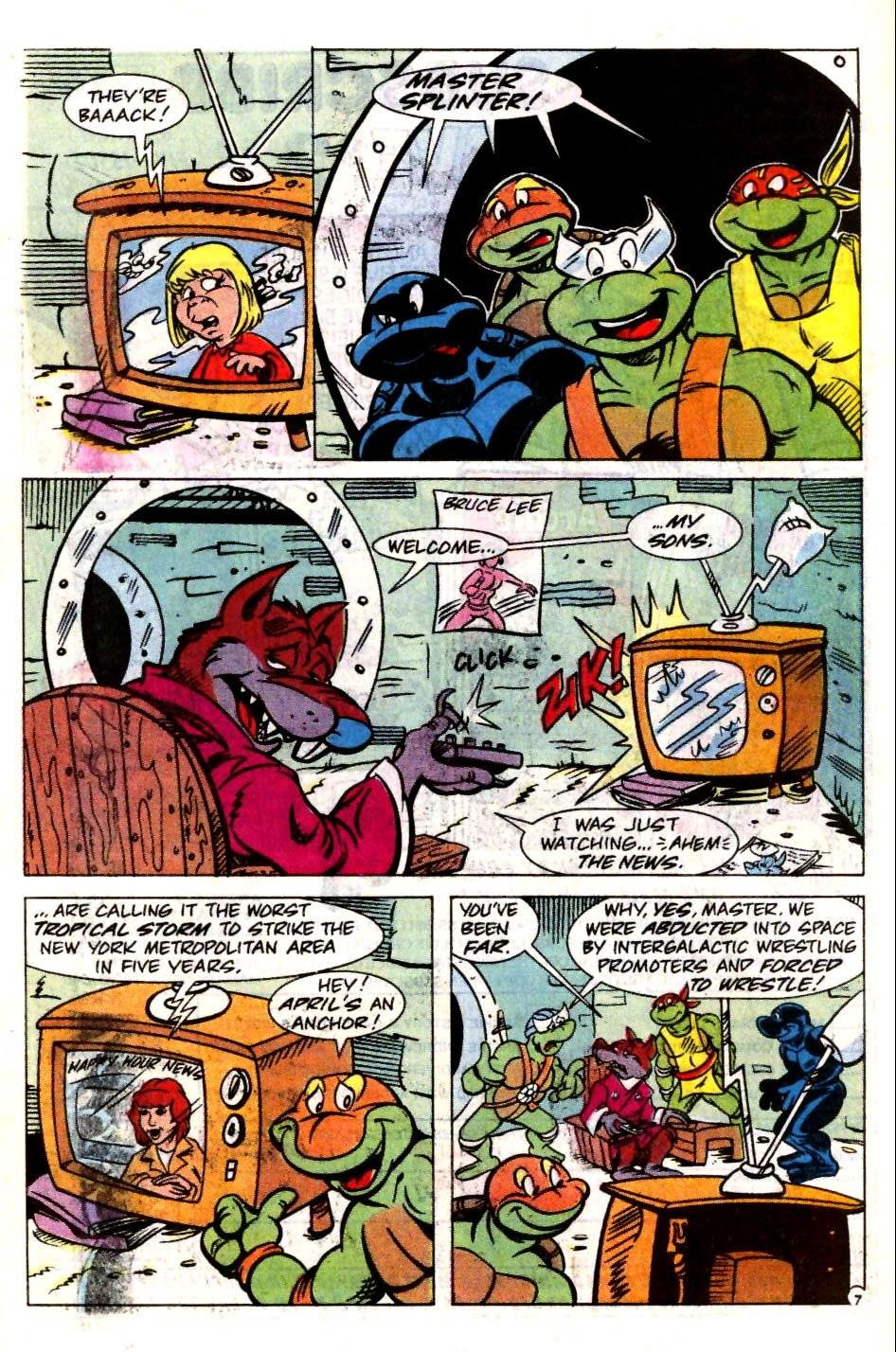 Read online Teenage Mutant Ninja Turtles Adventures (1989) comic -  Issue #8 - 8