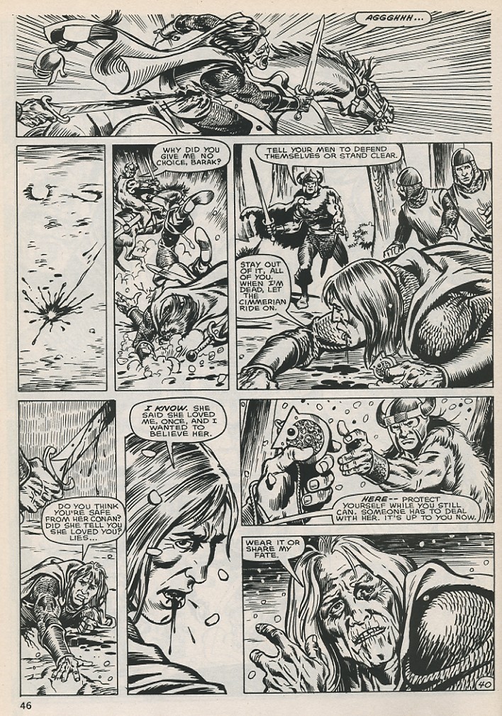 Read online The Savage Sword Of Conan comic -  Issue #130 - 46