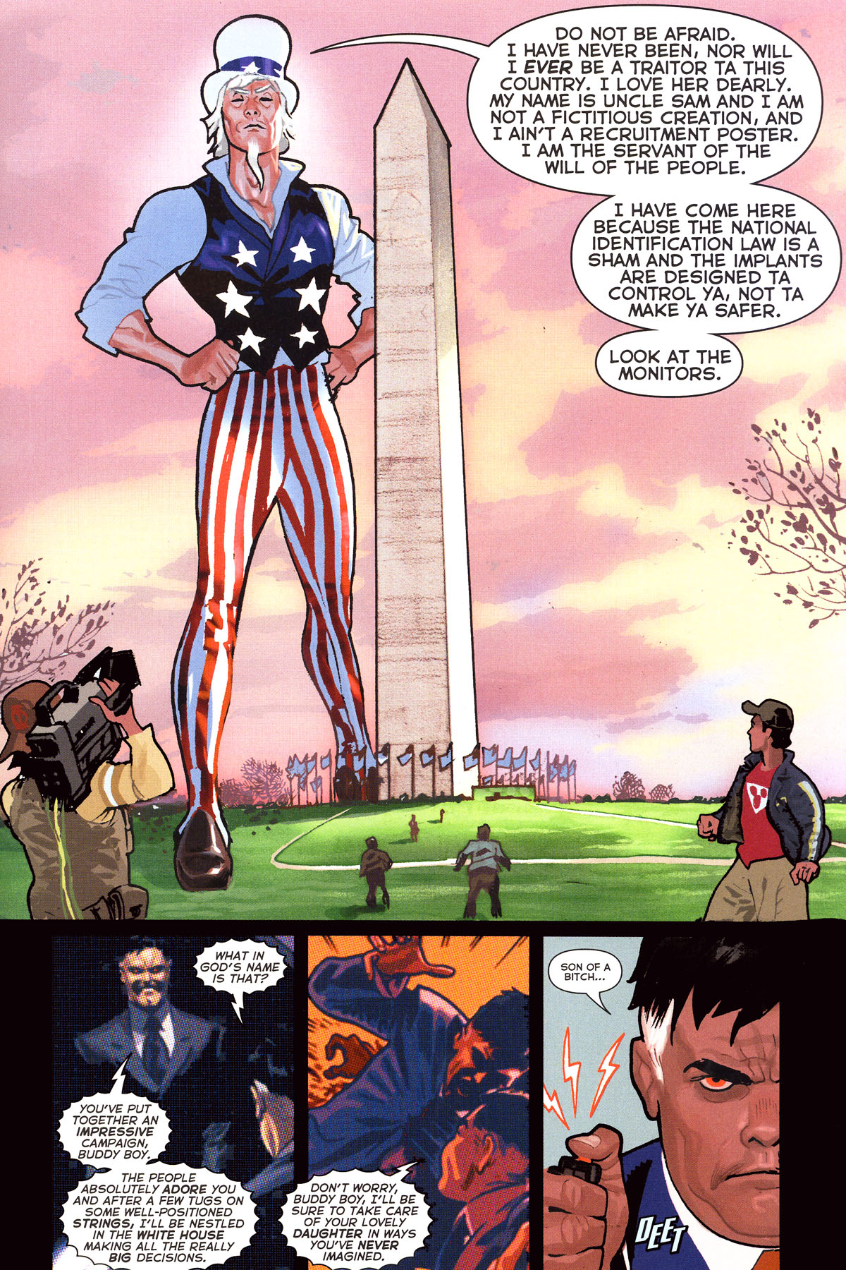 Read online Uncle Sam and the Freedom Fighters (2006) comic -  Issue #7 - 22