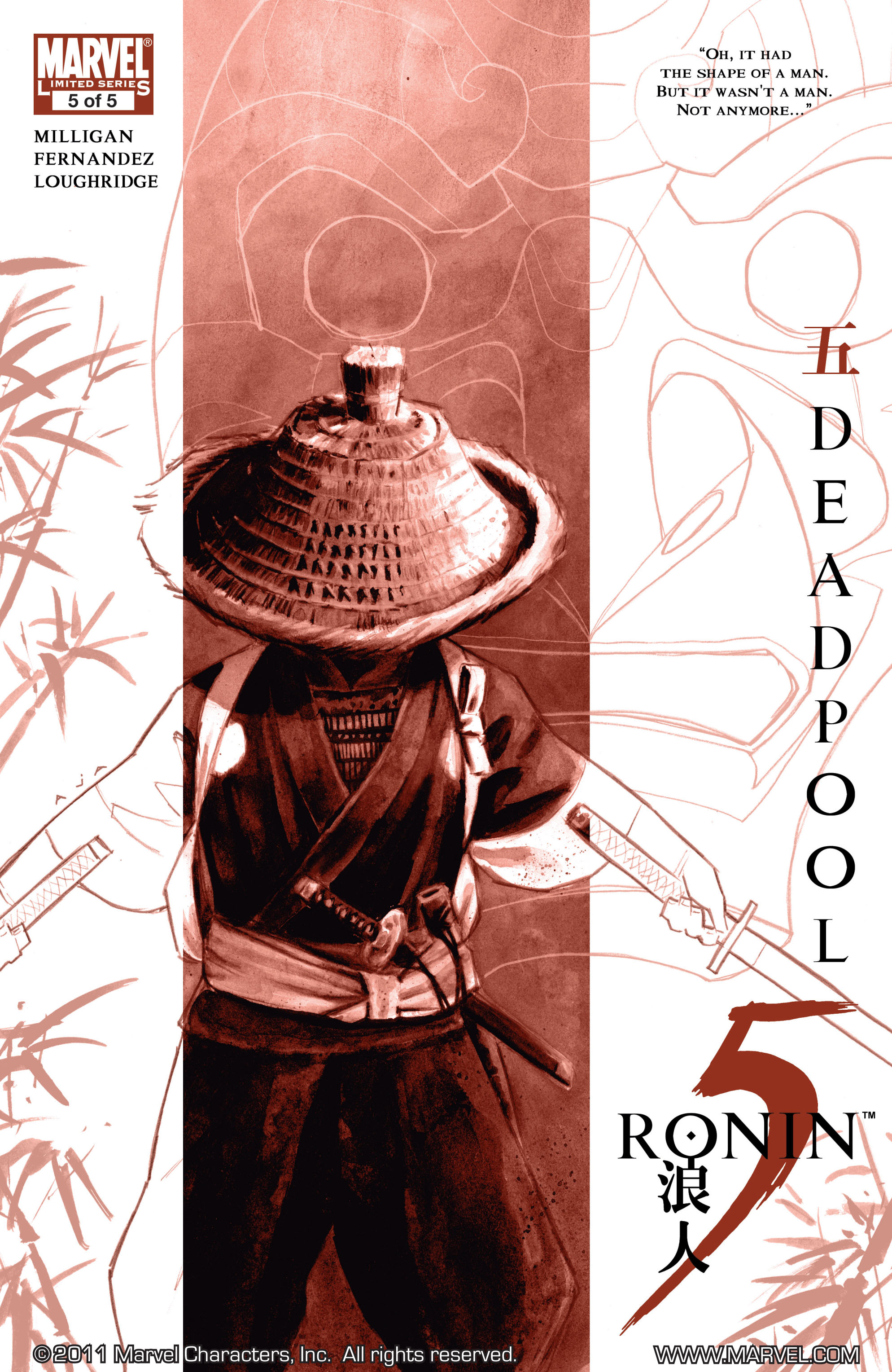 Read online 5 Ronin (2011) comic -  Issue #5 - 1