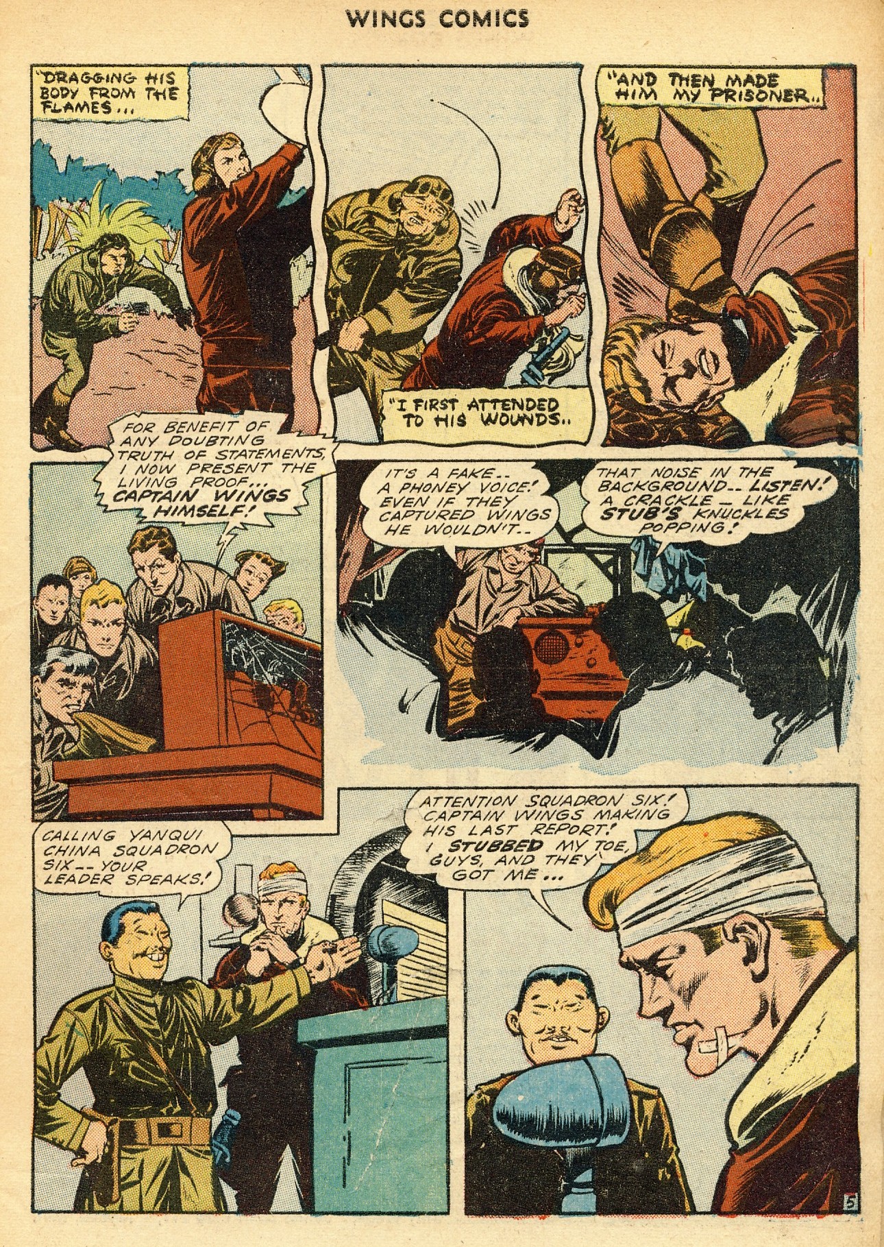 Read online Wings Comics comic -  Issue #45 - 7