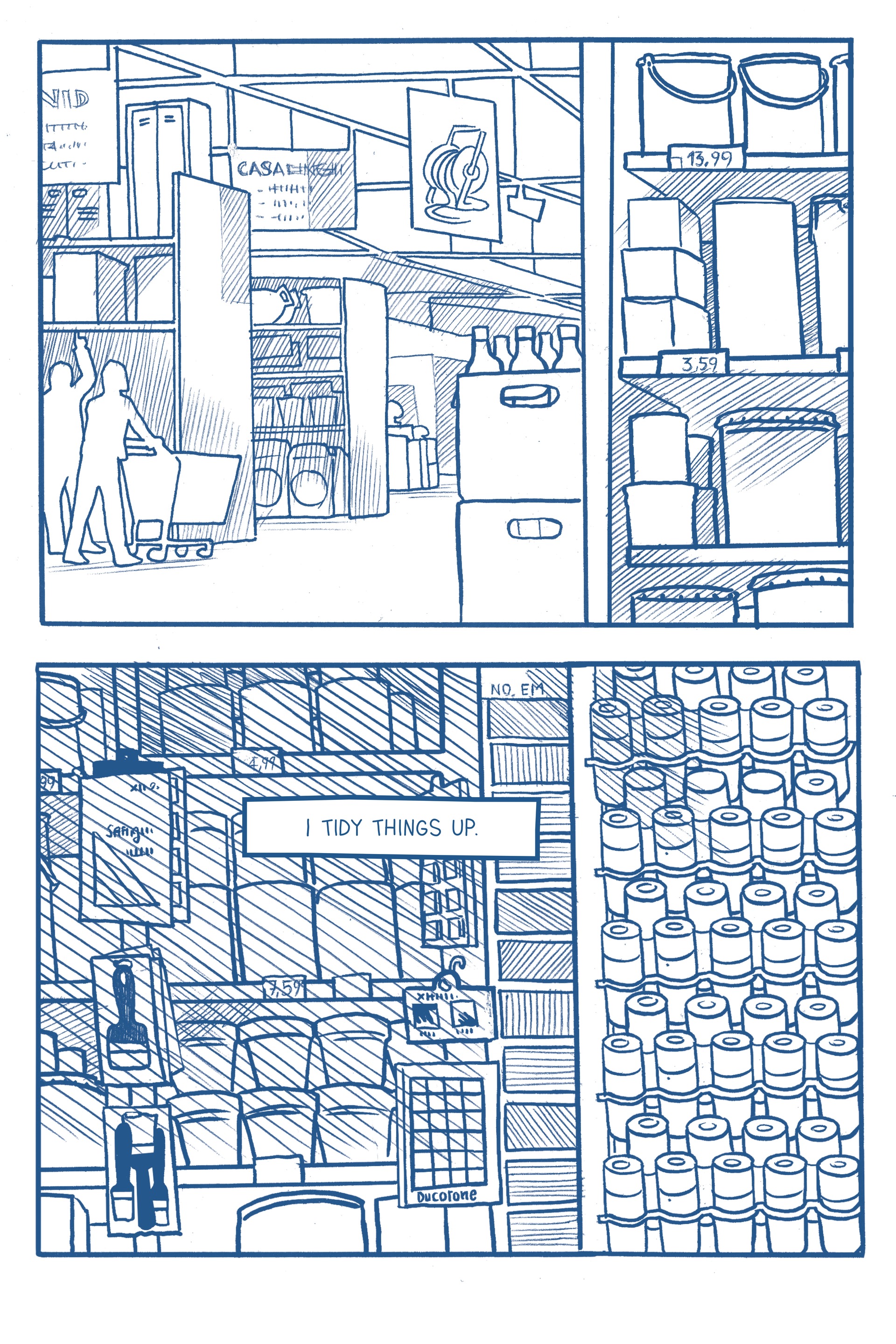 Read online When Everything Turned Blue comic -  Issue # TPB - 65