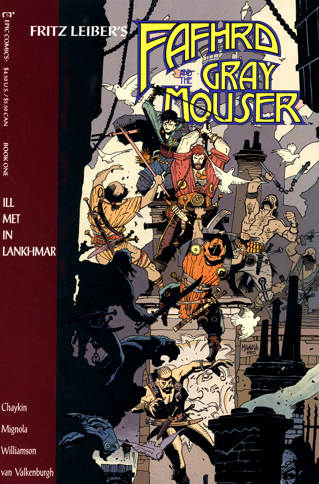Read online Fafhrd and the Gray Mouser comic -  Issue #1 - 1