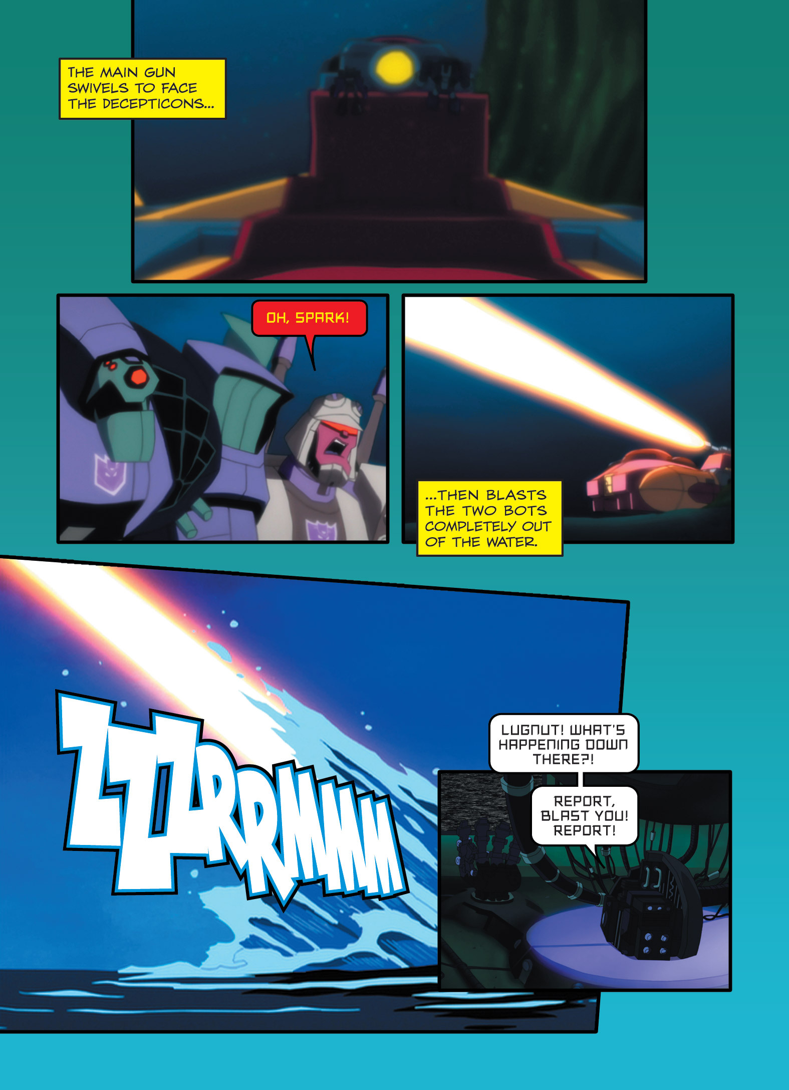 Read online Transformers Animated comic -  Issue #5 - 110