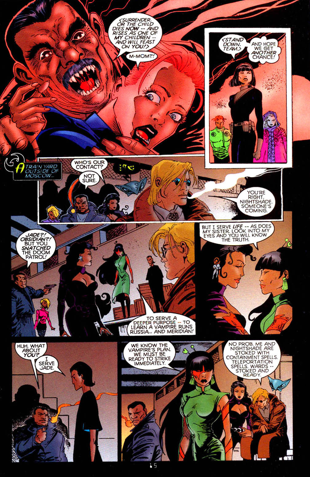 Read online Tangent Comics/ Nightwing: Night Force comic -  Issue # Full - 16