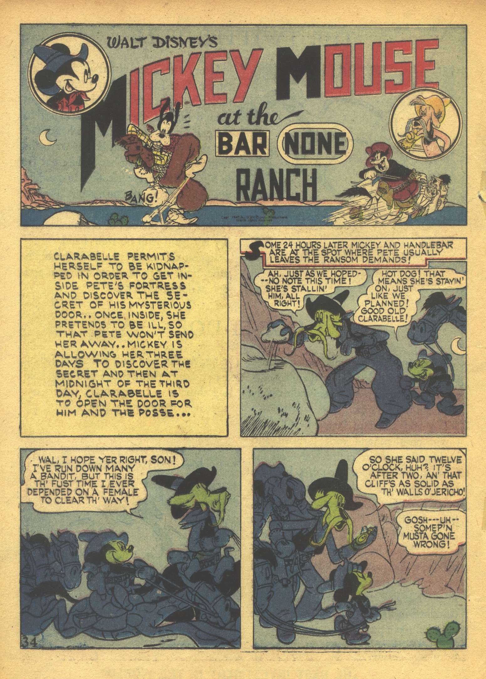 Read online Walt Disney's Comics and Stories comic -  Issue #28 - 36