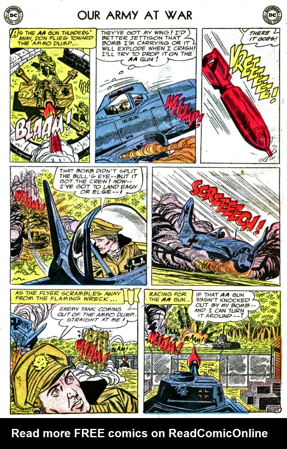 Read online Our Army at War (1952) comic -  Issue #38 - 23