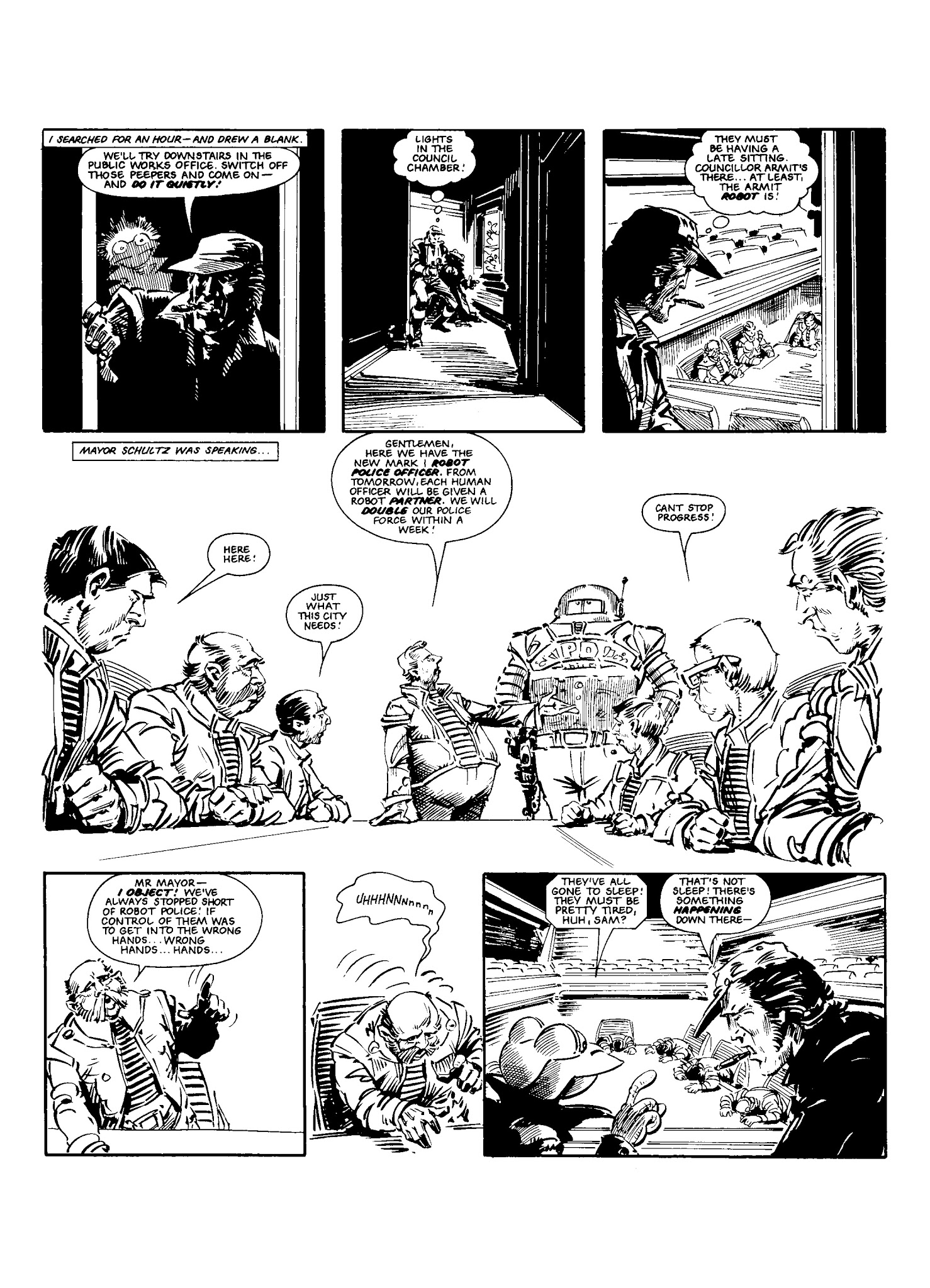 Read online Robo-Hunter: The Droid Files comic -  Issue # TPB 1 - 173