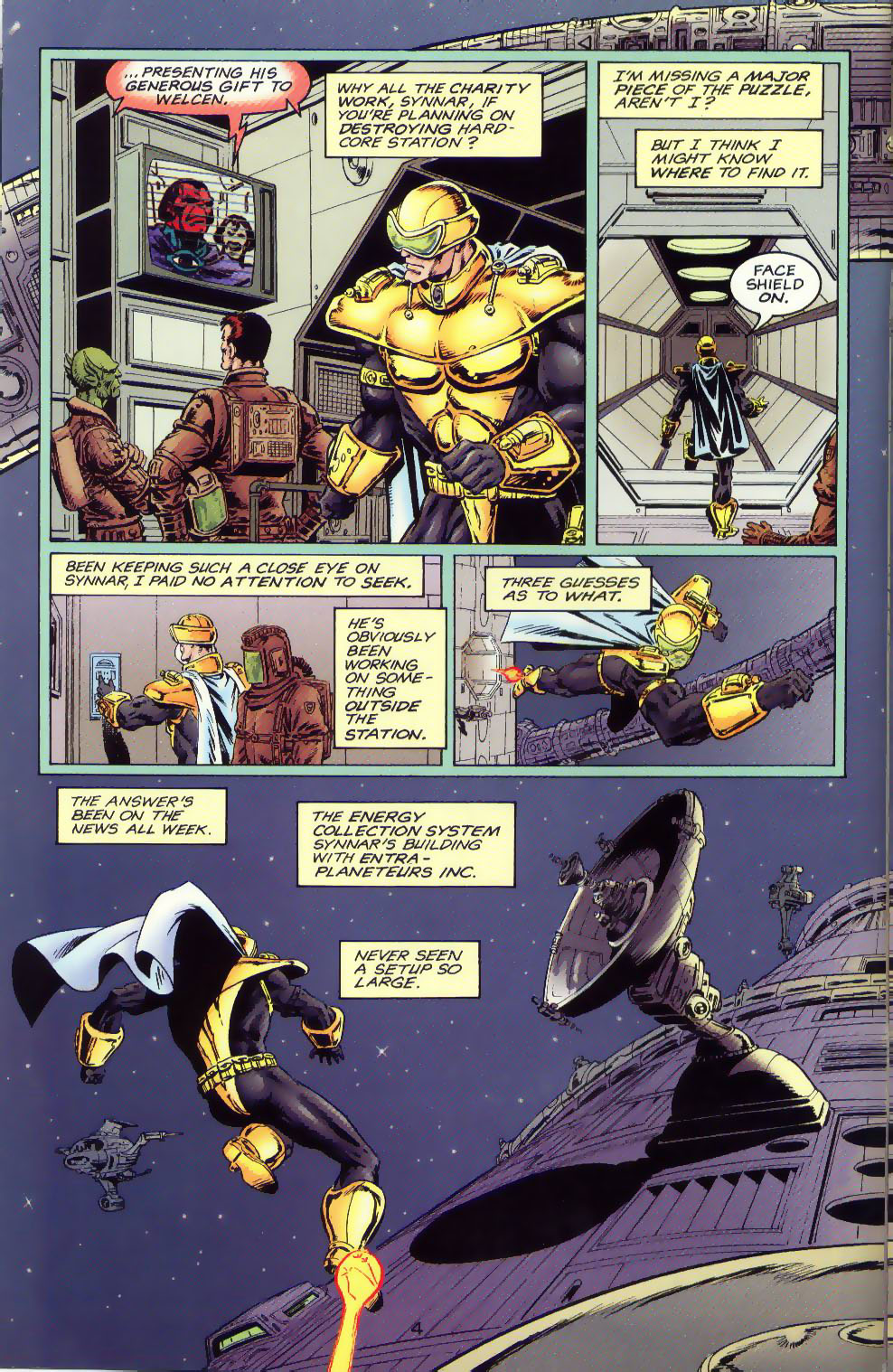 Read online Hardcore Station comic -  Issue #4 - 5