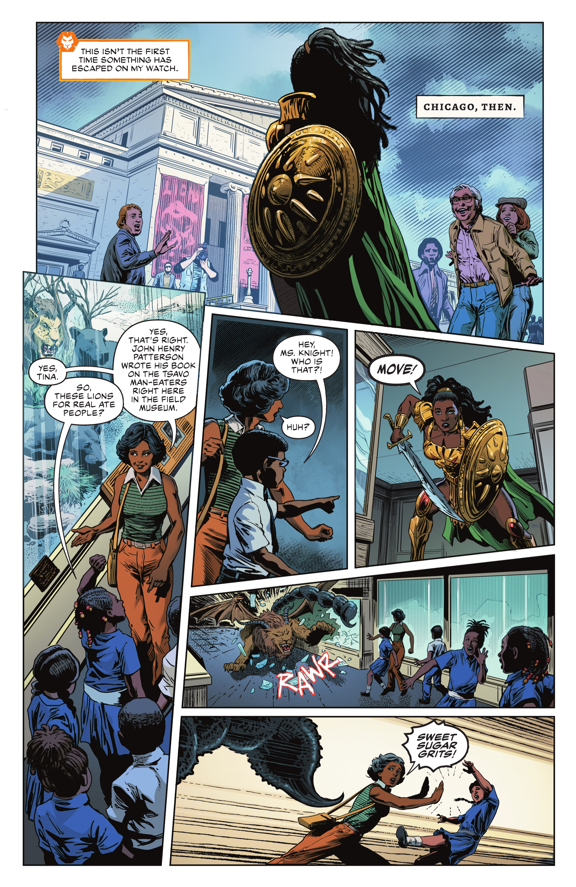 Read online Nubia & the Amazons comic -  Issue #4 - 6