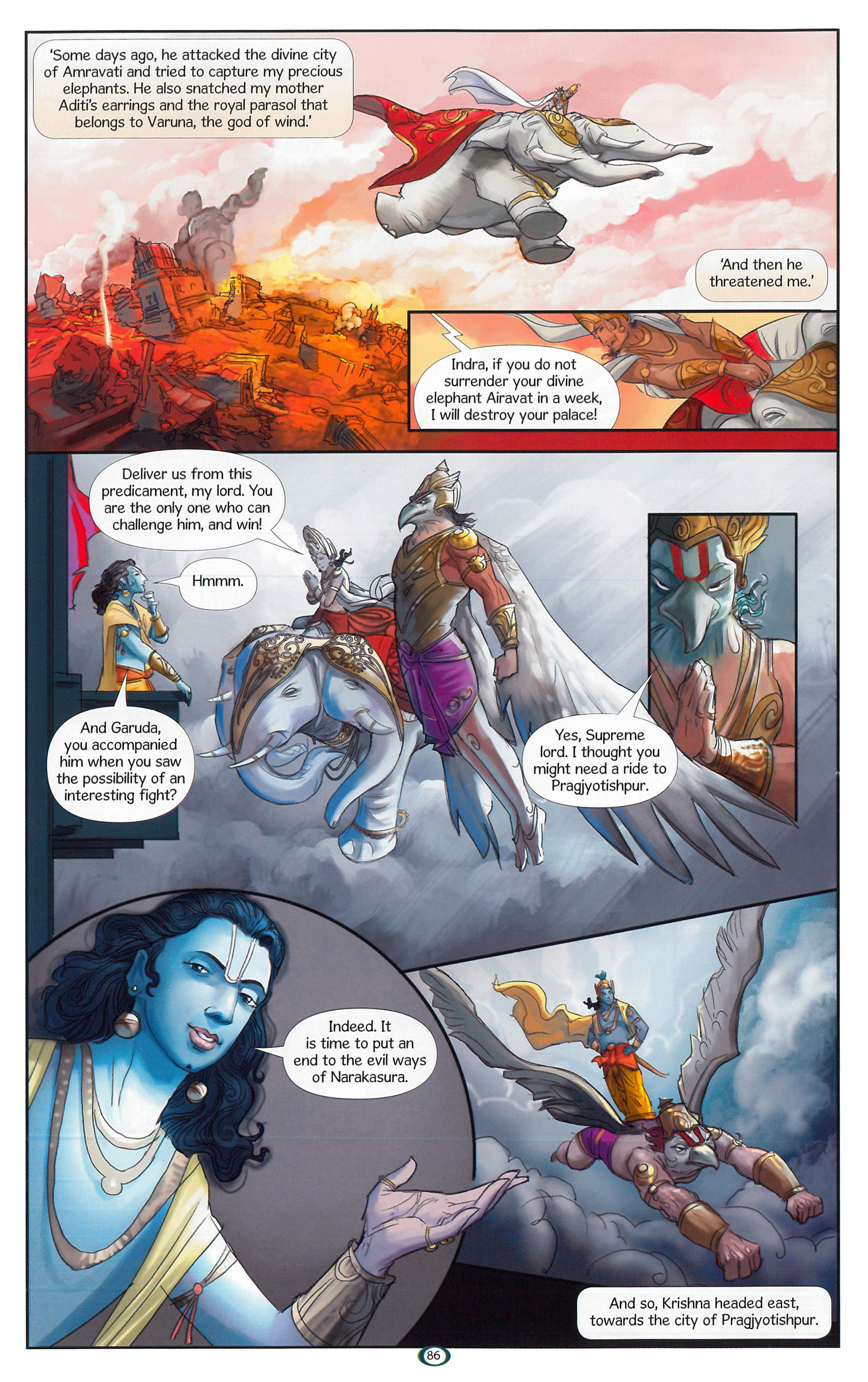 Read online Krishna: Defender of Dharma comic -  Issue # TPB (Part 1) - 88