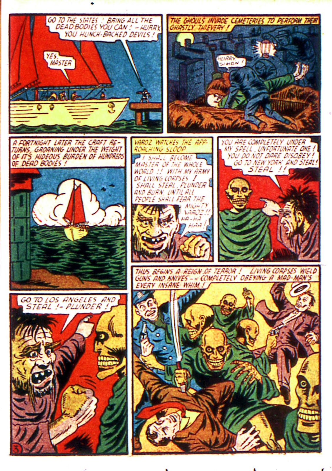 Marvel Mystery Comics (1939) issue 10 - Page 35