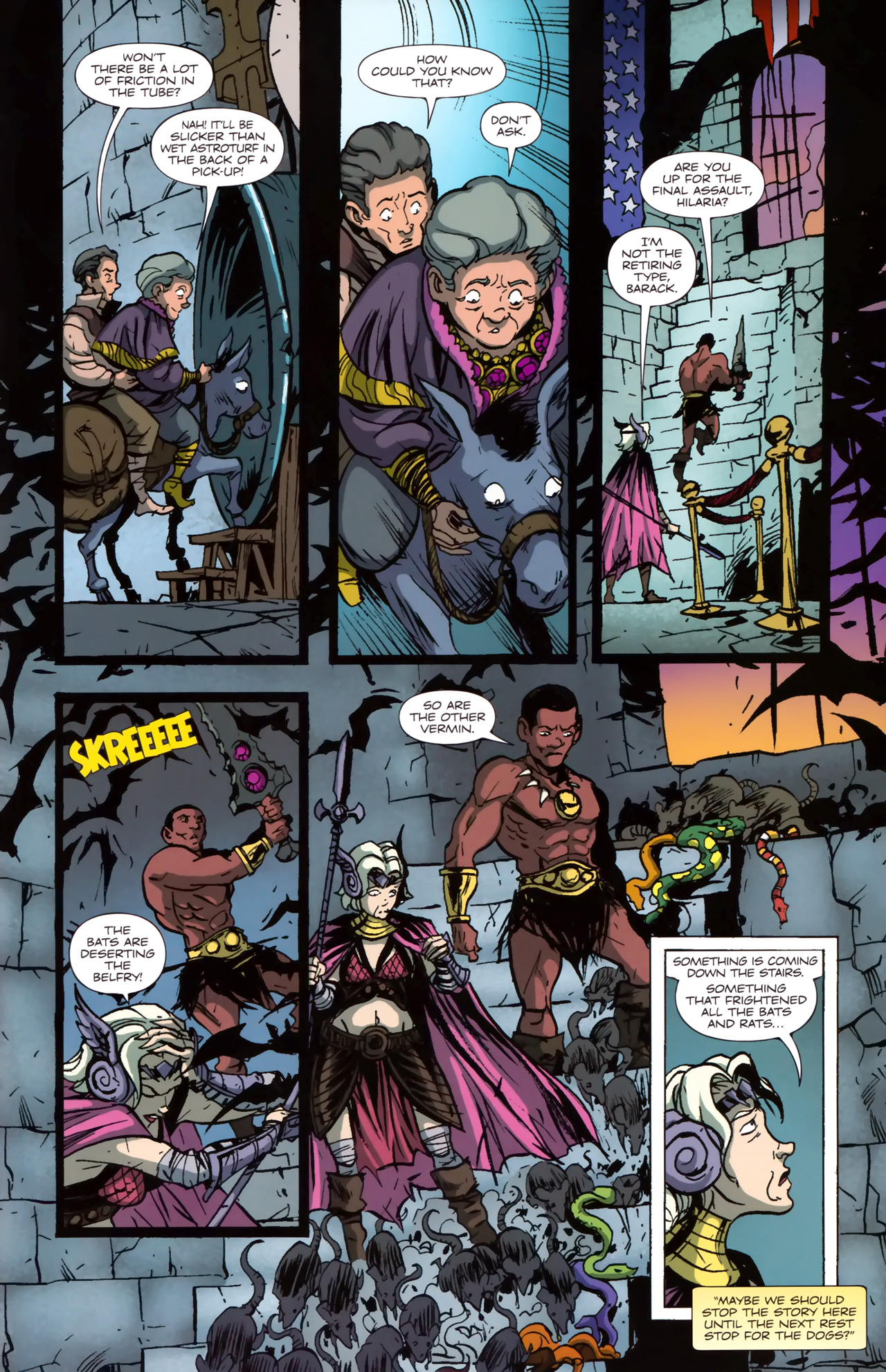 Read online Barack the Barbarian comic -  Issue #3 - 17