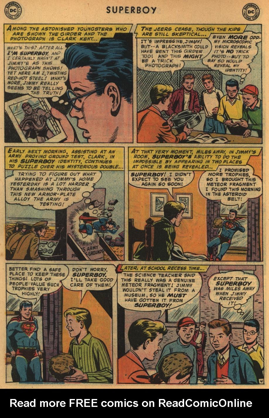 Read online Superboy (1949) comic -  Issue #64 - 5