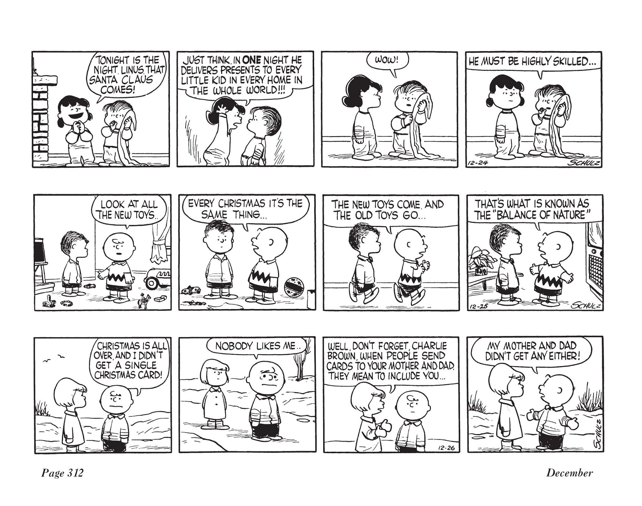 Read online The Complete Peanuts comic -  Issue # TPB 3 - 325