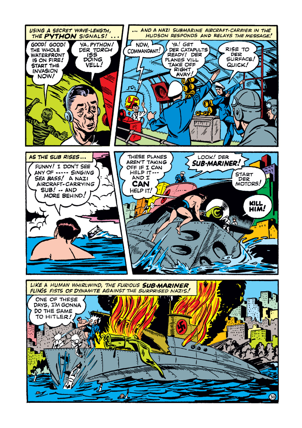 Read online The Human Torch (1940) comic -  Issue #8 - 34