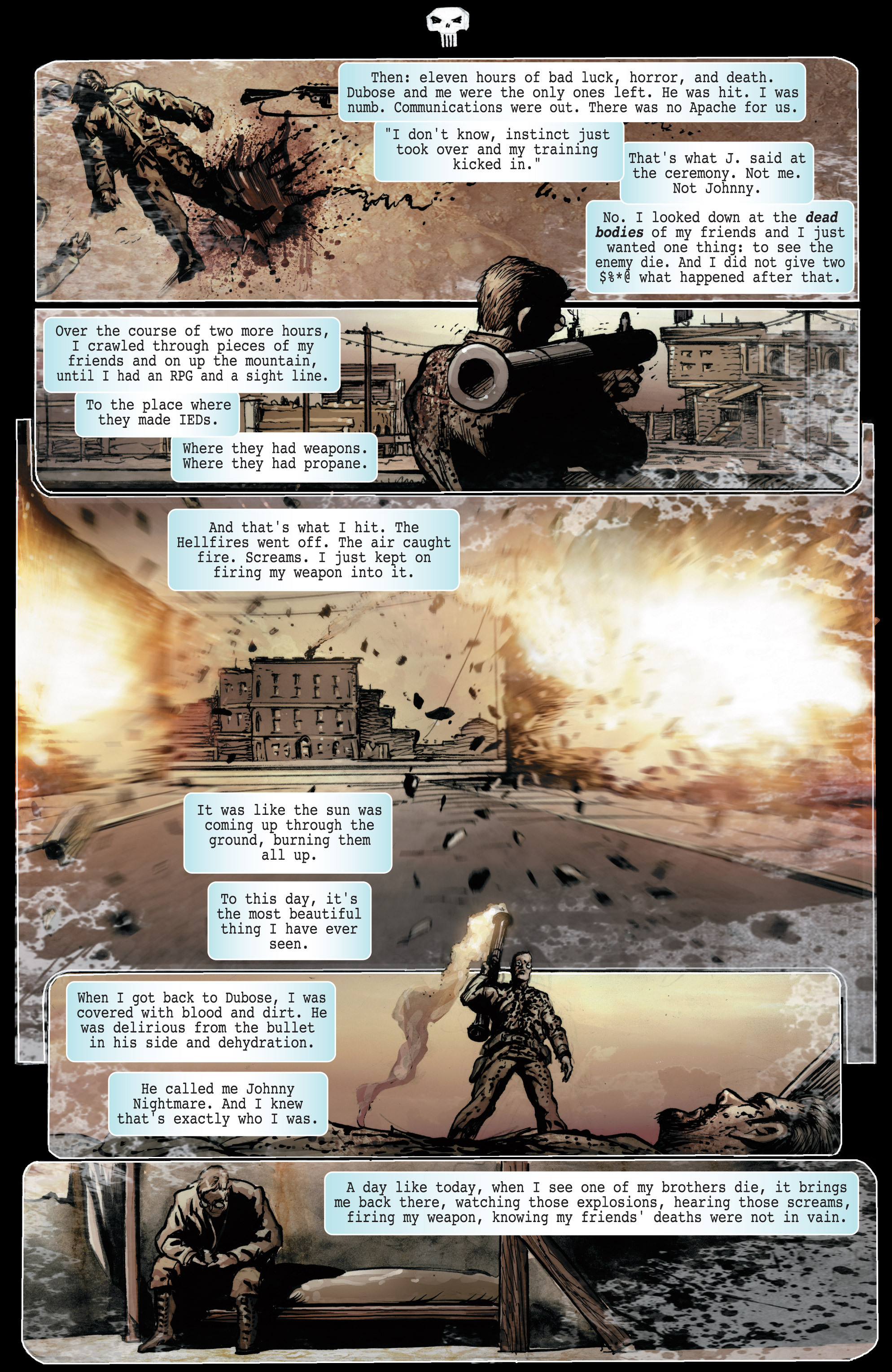 Read online Punisher: Nightmare comic -  Issue #1 - 17