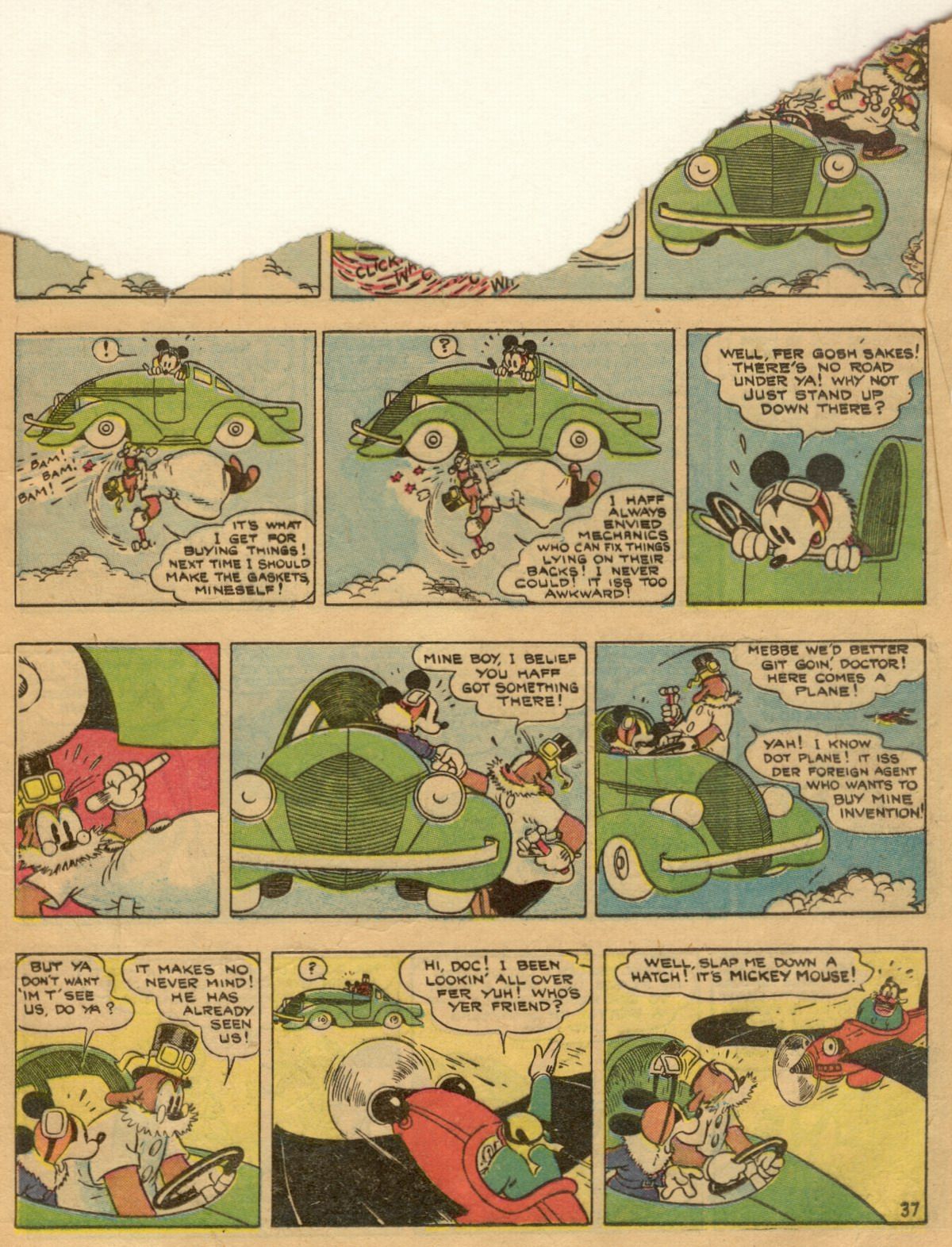 Read online Walt Disney's Comics and Stories comic -  Issue #1 - 38