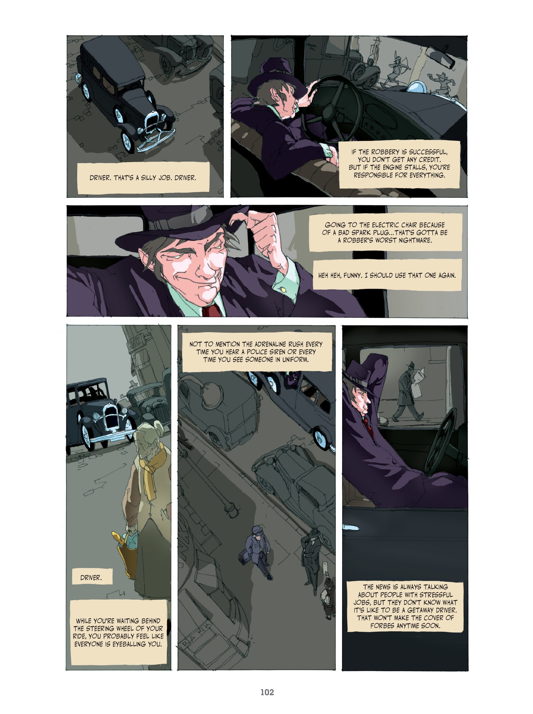 Read online First Degree: A Crime Anthology comic -  Issue # TPB - 103