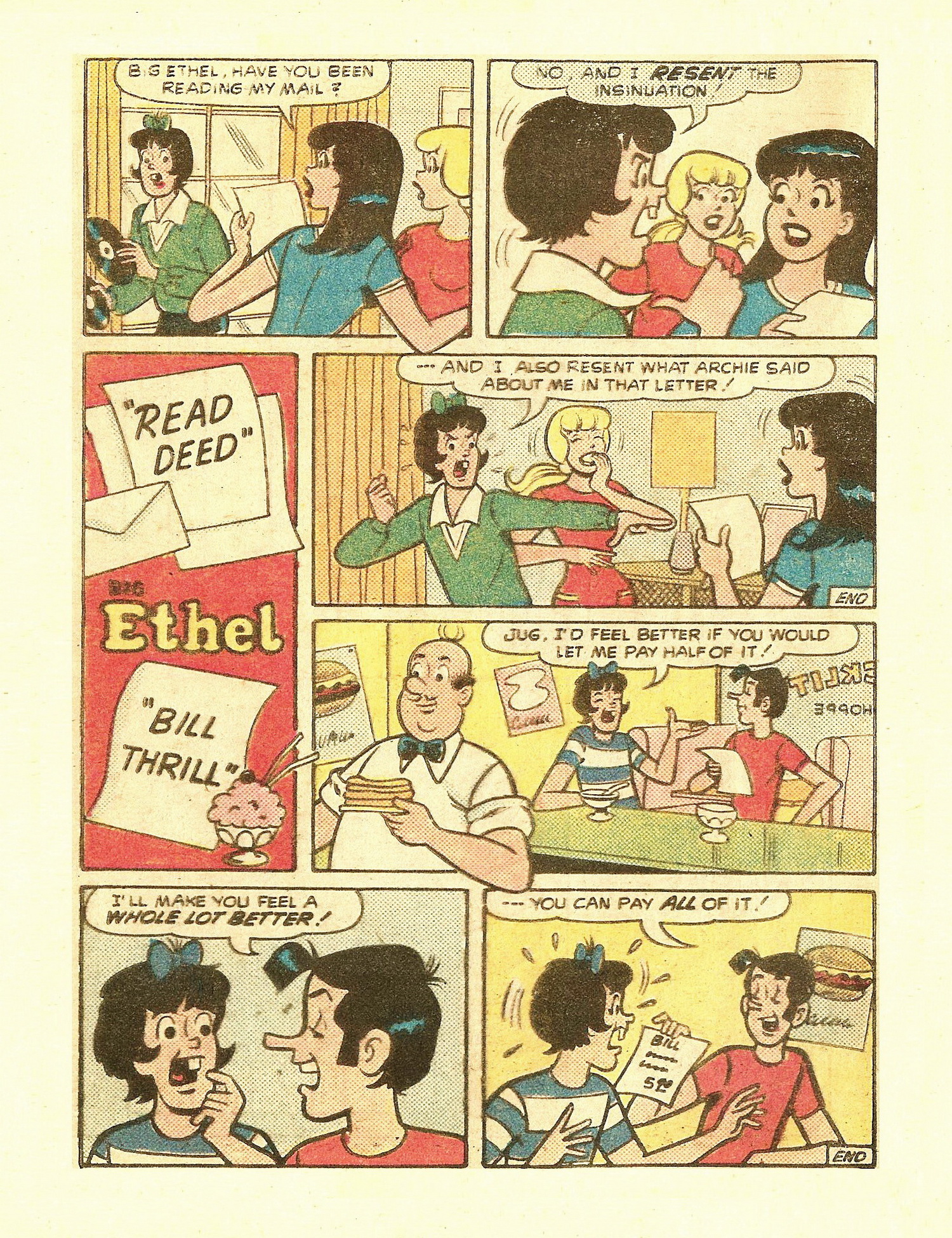 Read online Betty and Veronica Digest Magazine comic -  Issue #17 - 12