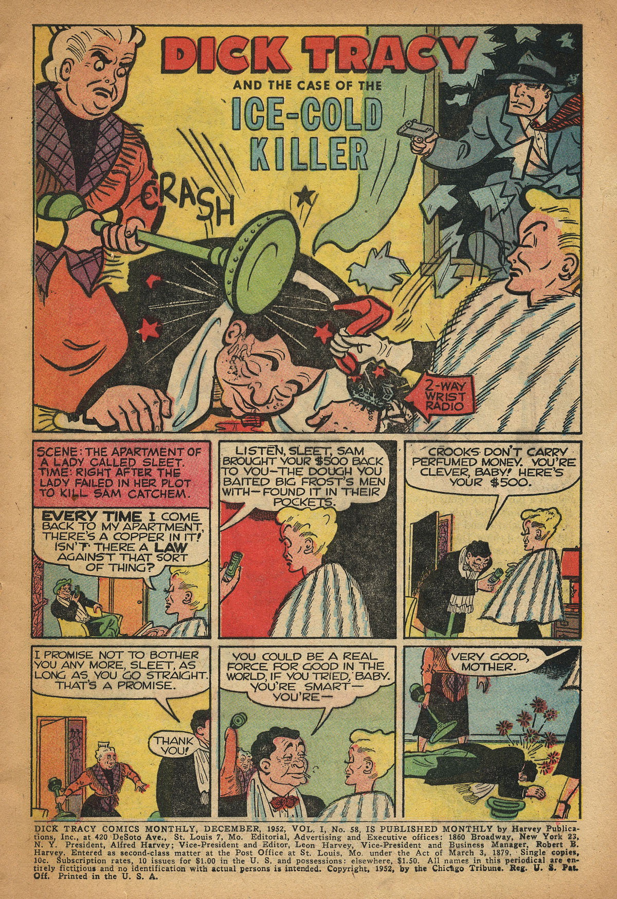 Read online Dick Tracy comic -  Issue #58 - 3