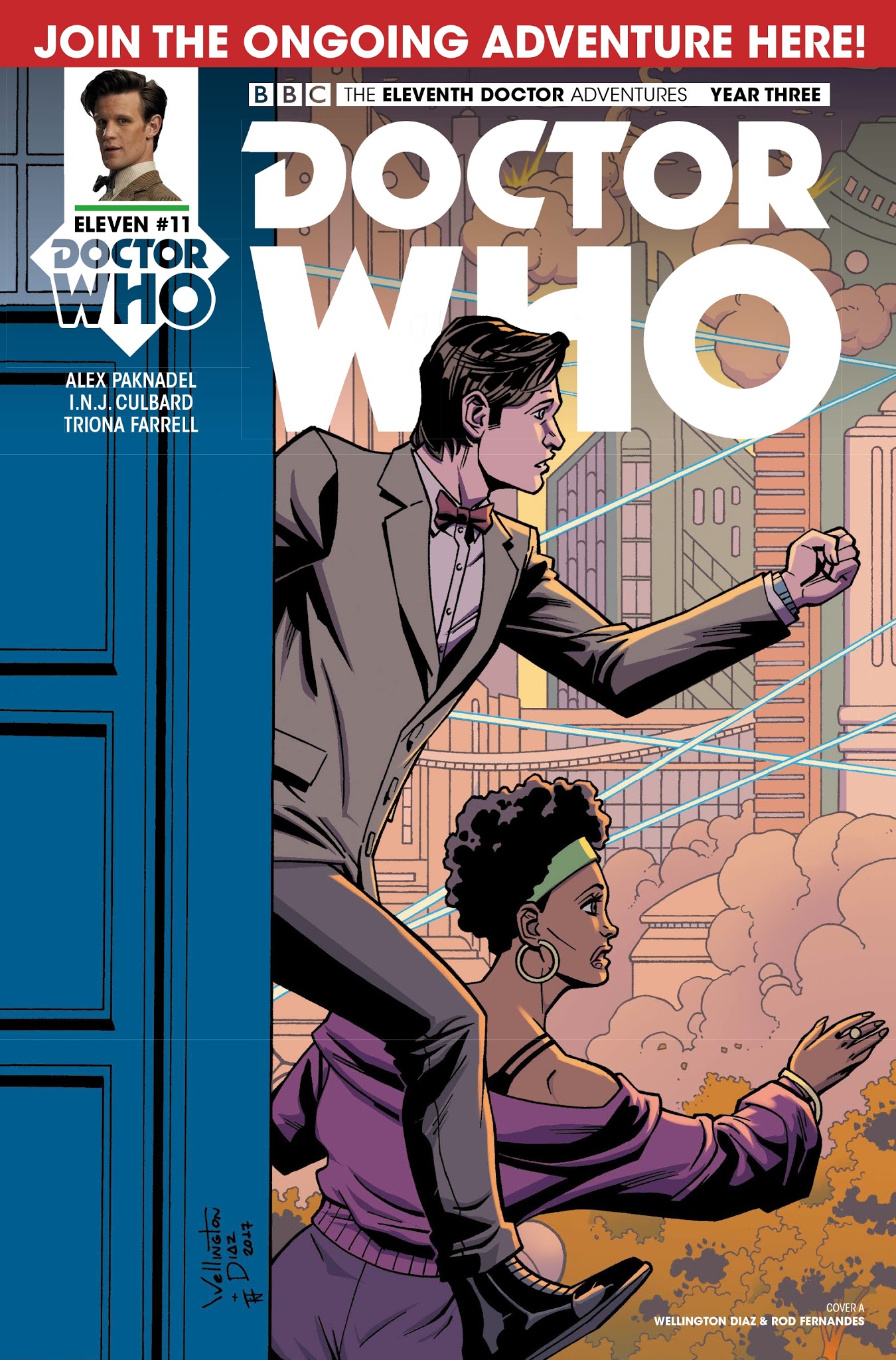 Read online Doctor Who: The Eleventh Doctor Year Three comic -  Issue #11 - 1