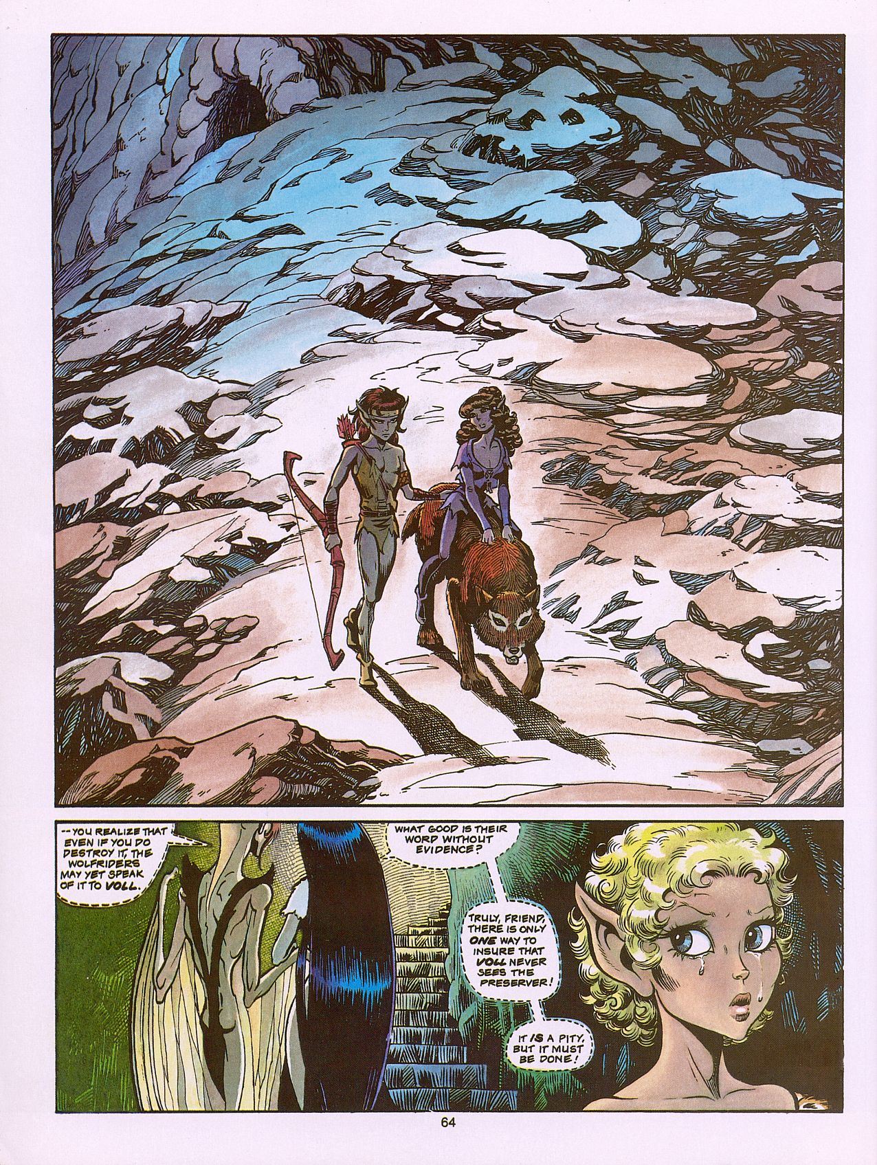 Read online ElfQuest (Starblaze Edition) comic -  Issue # TPB 3 - 70