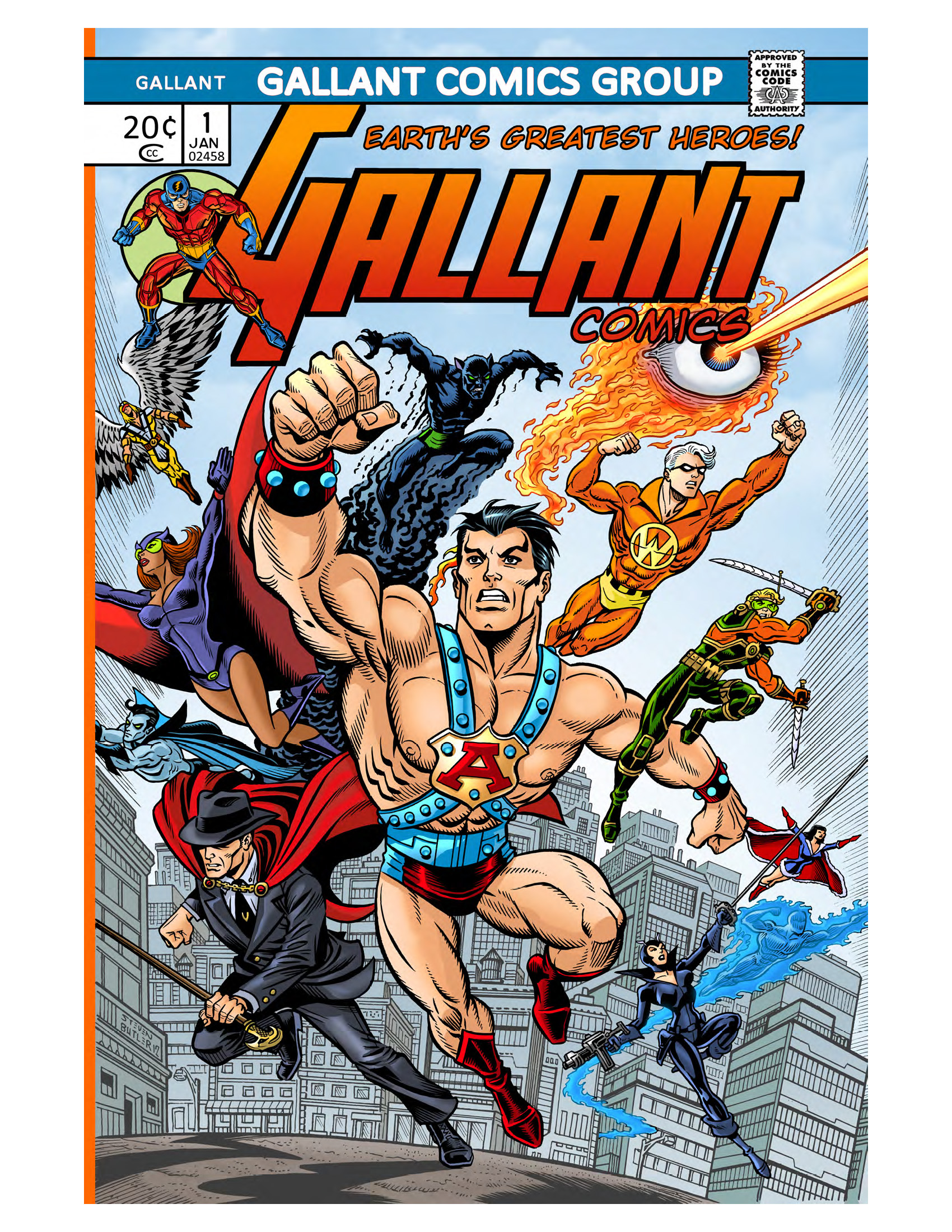 Read online Gallant Comics comic -  Issue #1 - 19