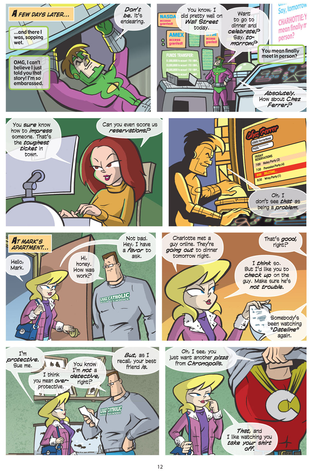Read online Love and Capes comic -  Issue #3 - 13