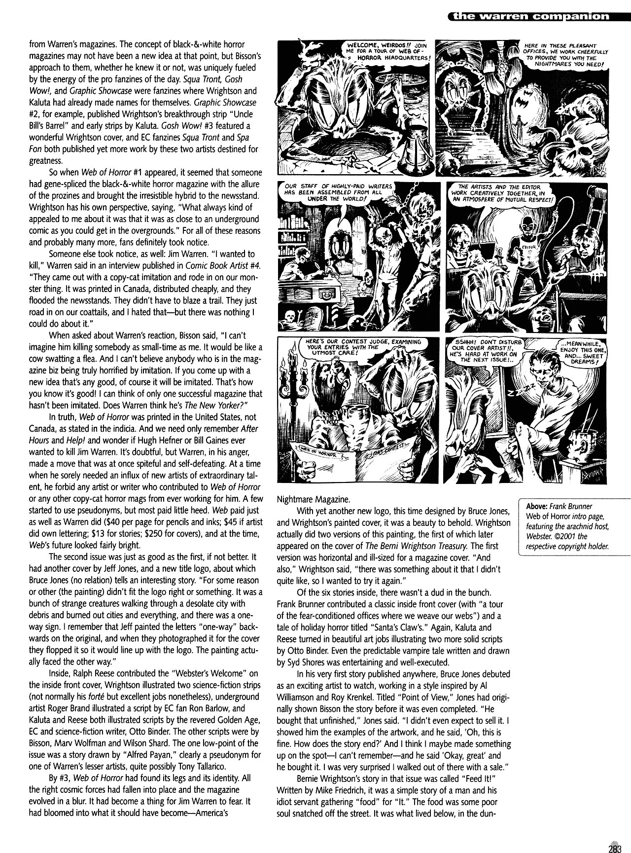 Read online Warren Companion comic -  Issue # TPB (Part 3) - 77