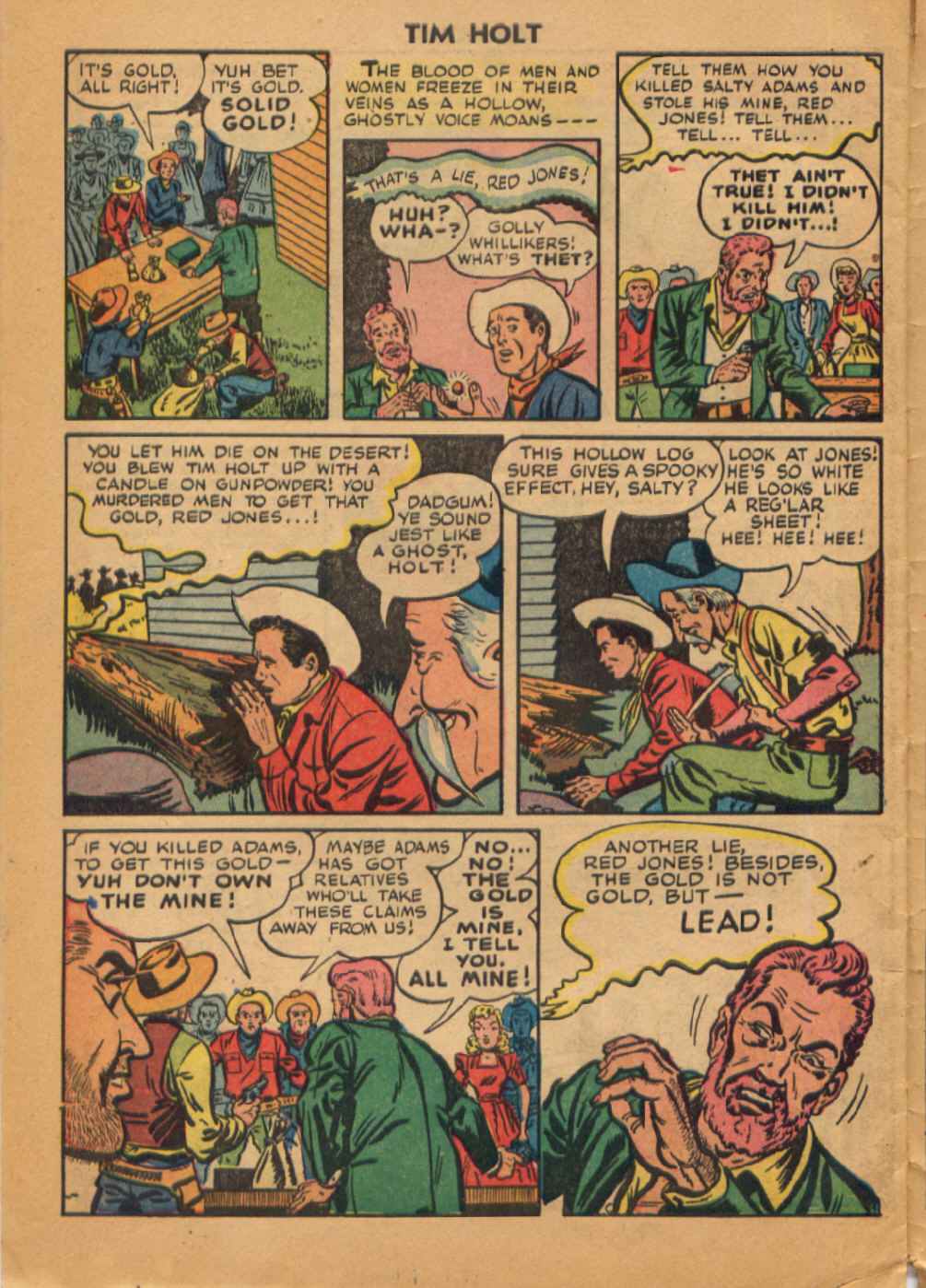 Read online Tim Holt comic -  Issue #7 - 32