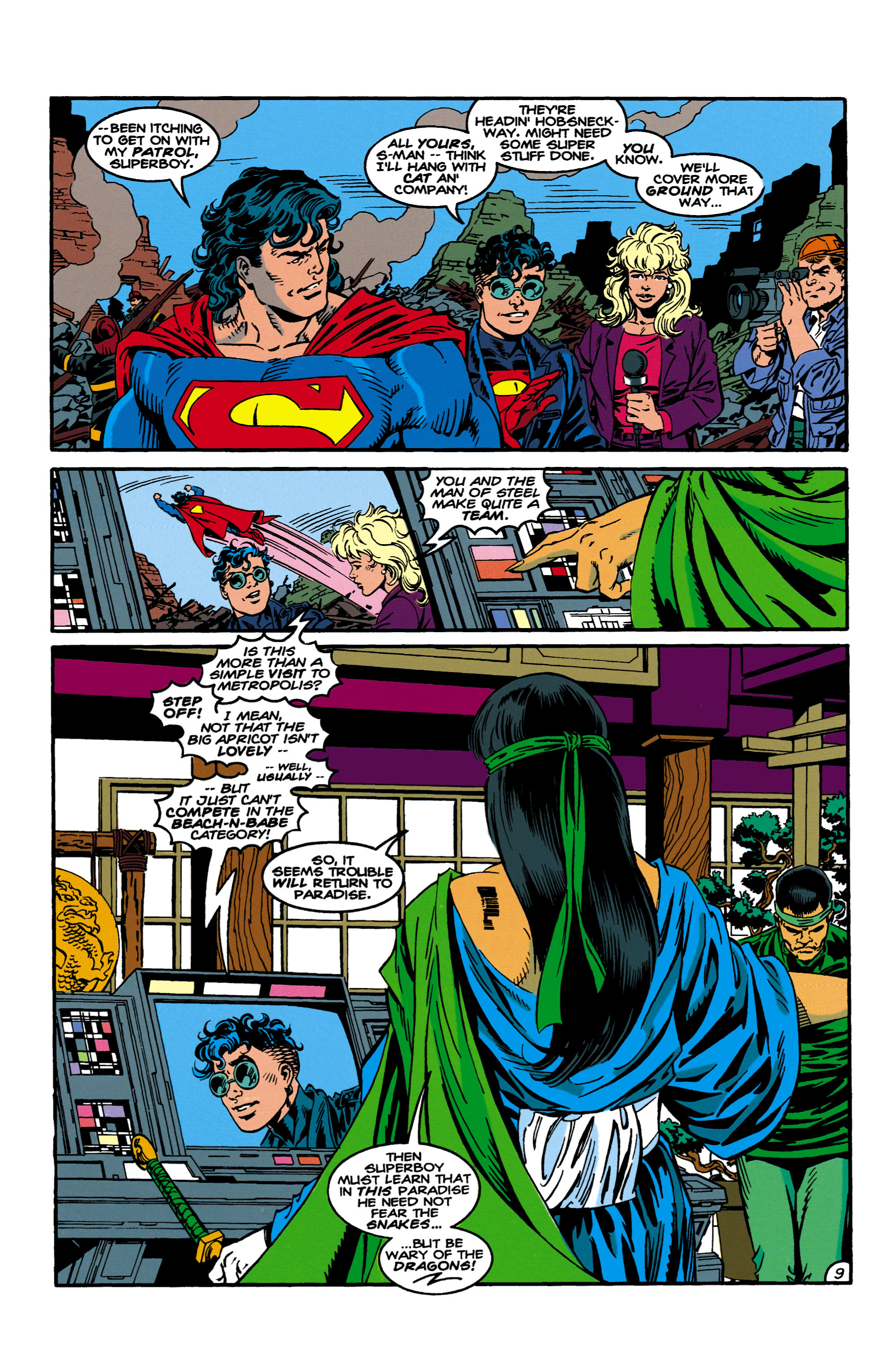 Read online Superboy (1994) comic -  Issue #6 - 9