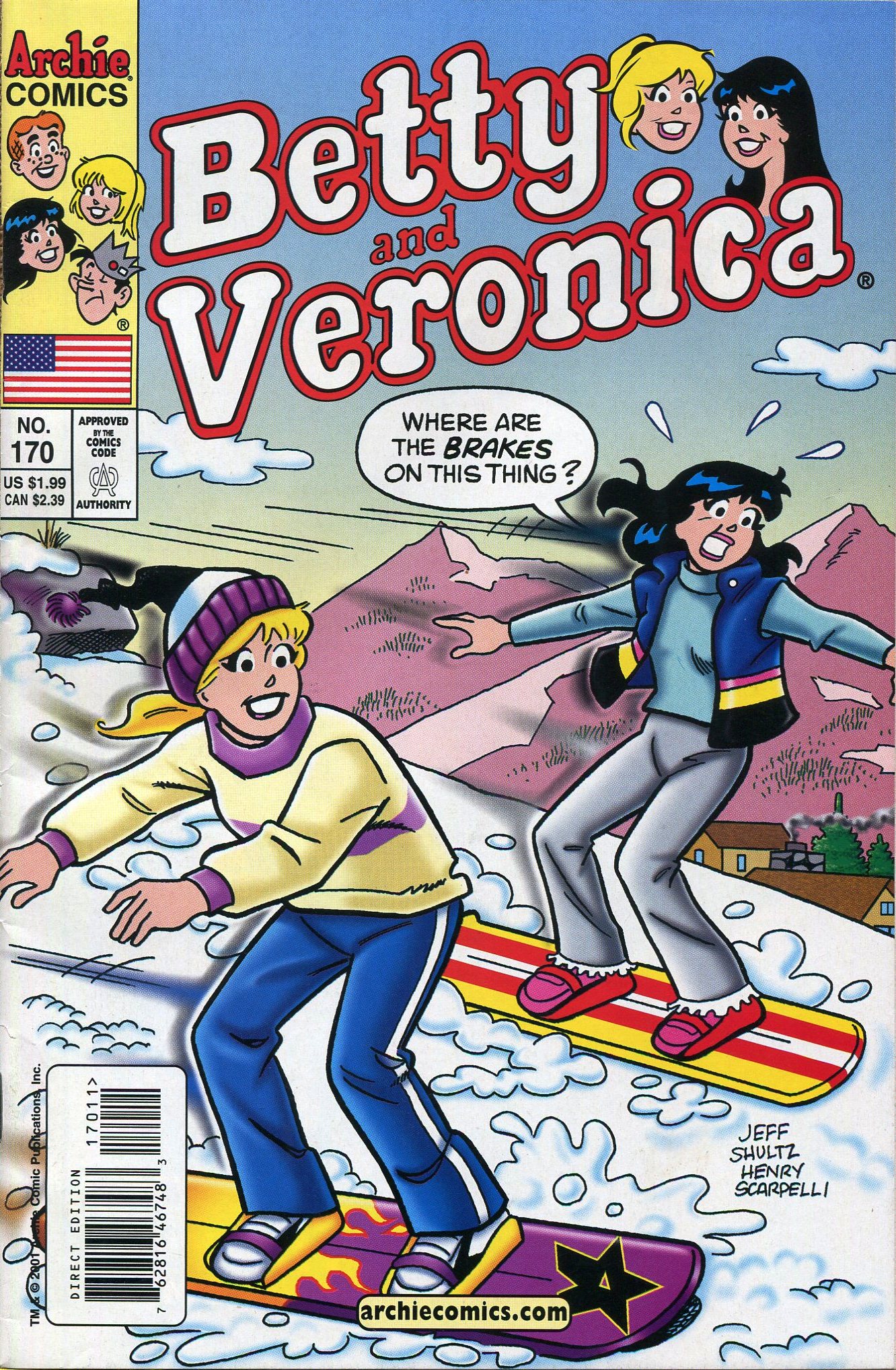 Read online Betty and Veronica (1987) comic -  Issue #170 - 1