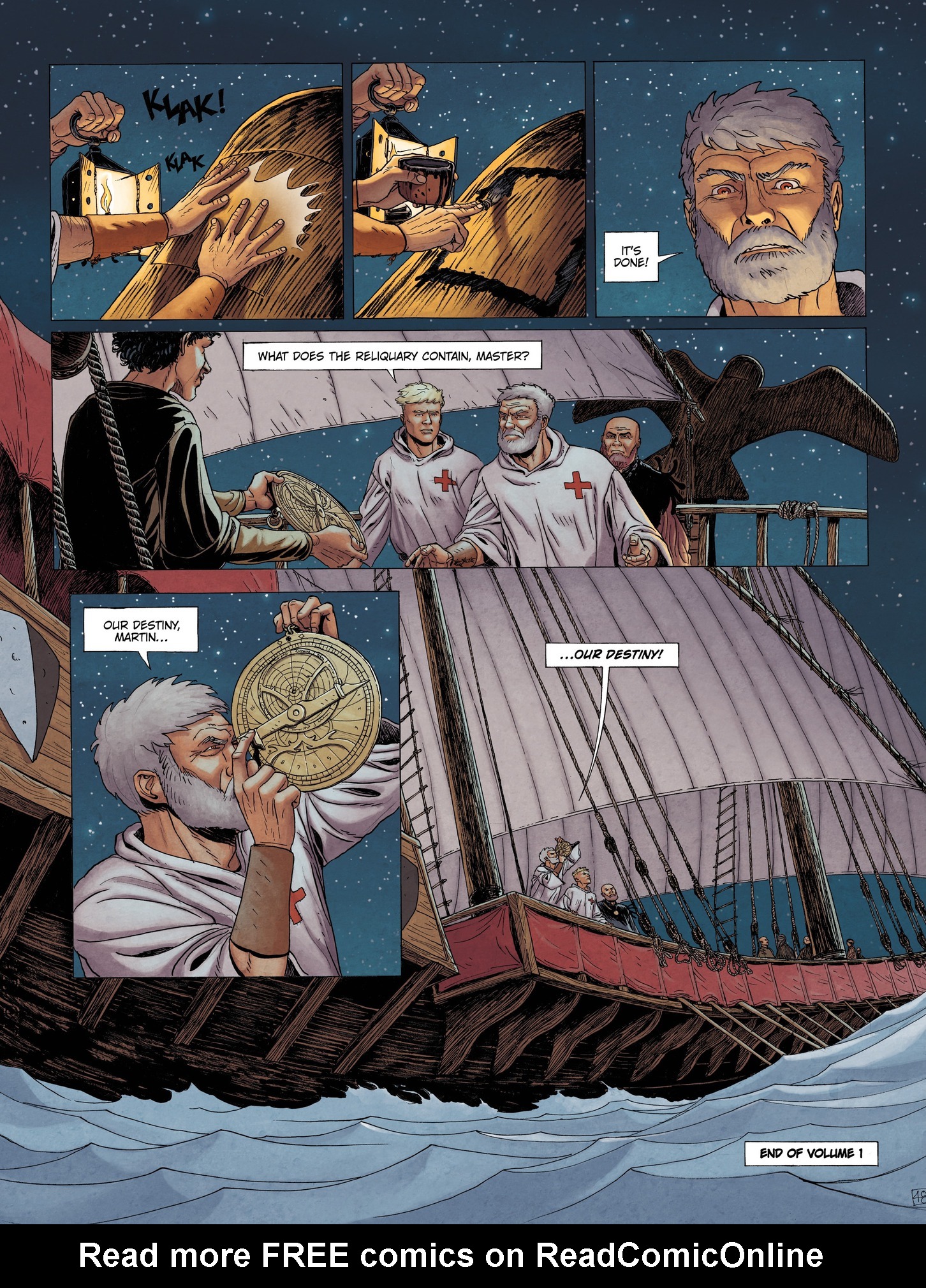 Read online The Last Templar comic -  Issue #1 - 50