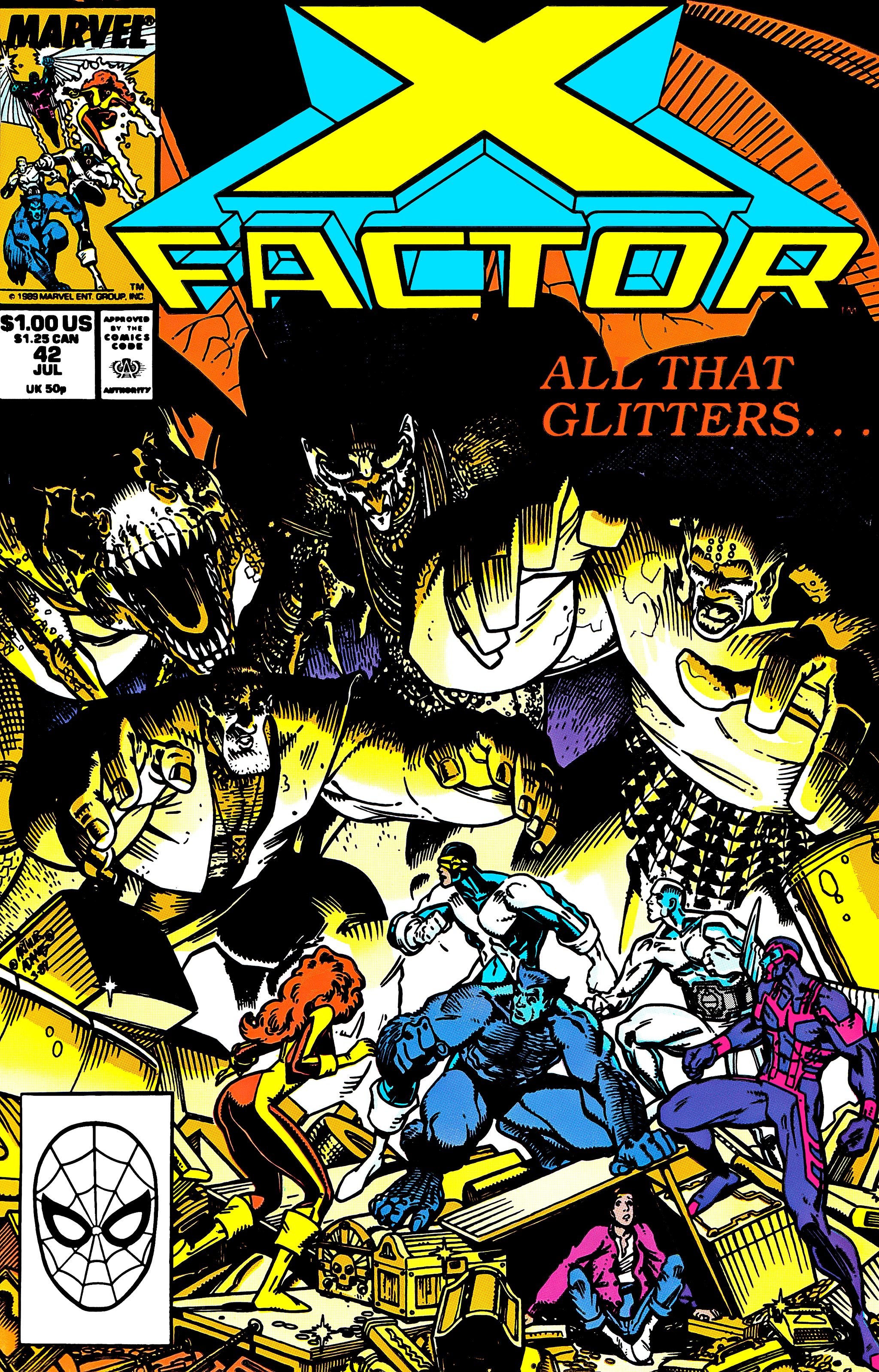 Read online X-Factor (1986) comic -  Issue #42 - 1