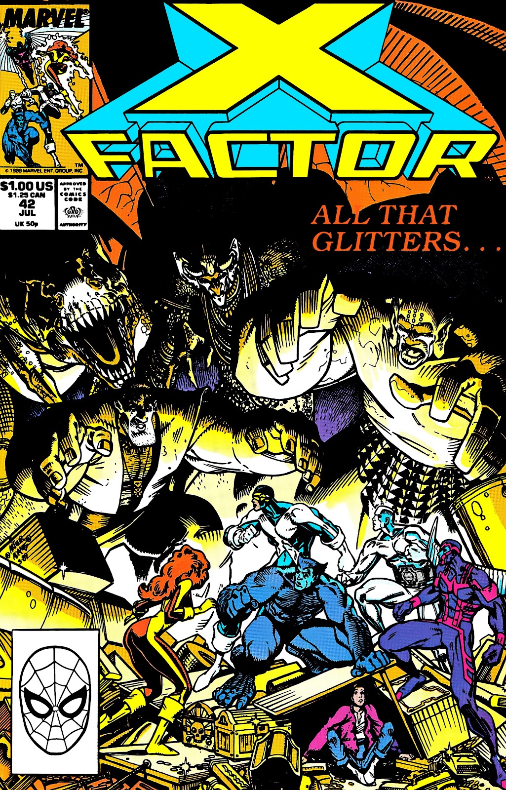 X-Factor (1986) issue 42 - Page 1