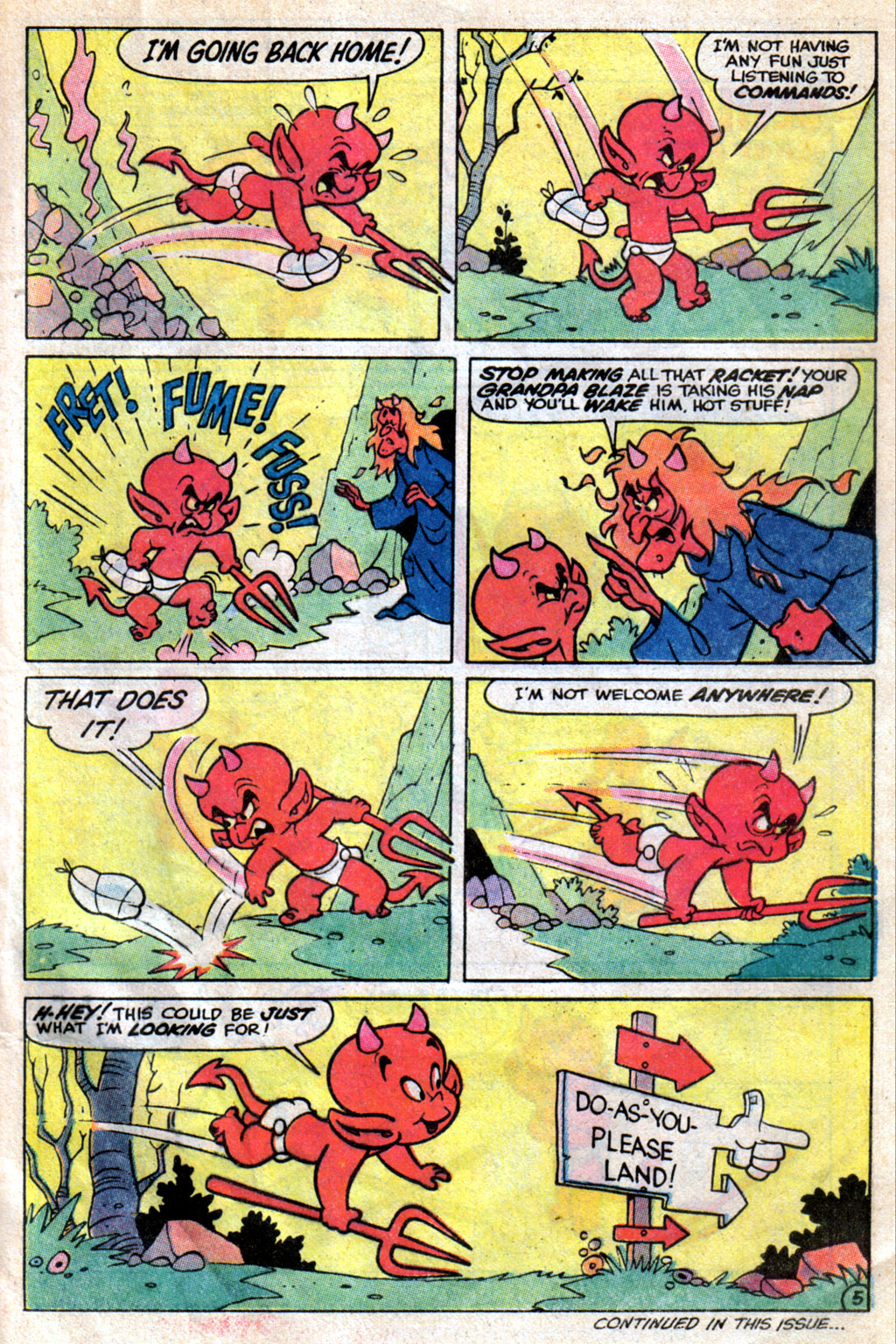 Read online Hot Stuff, the Little Devil comic -  Issue #159 - 9