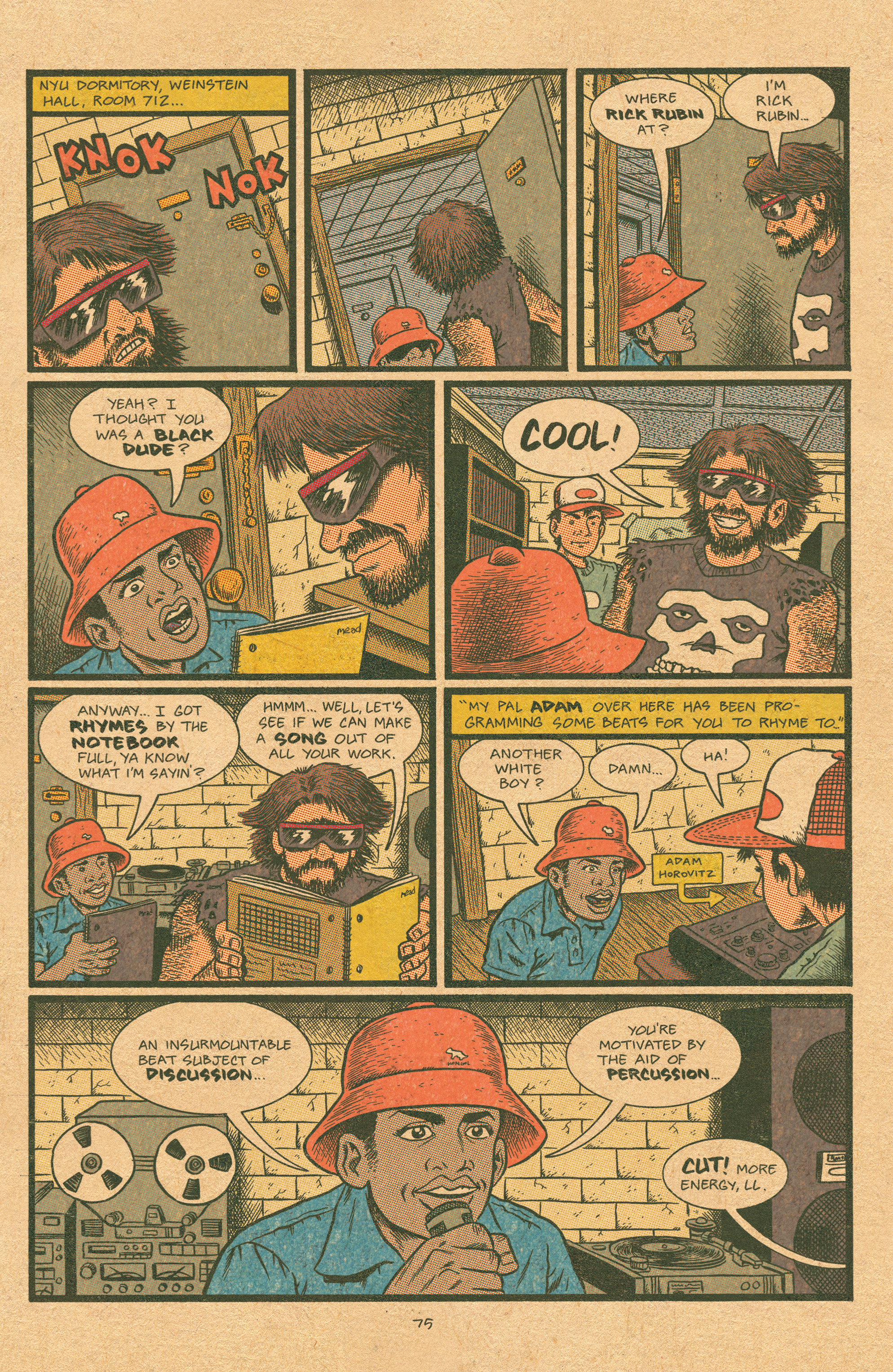 Read online Free Comic Book Day 2015 comic -  Issue # Hip Hop Family Tree Three-in-One - Featuring Cosplayers - 25