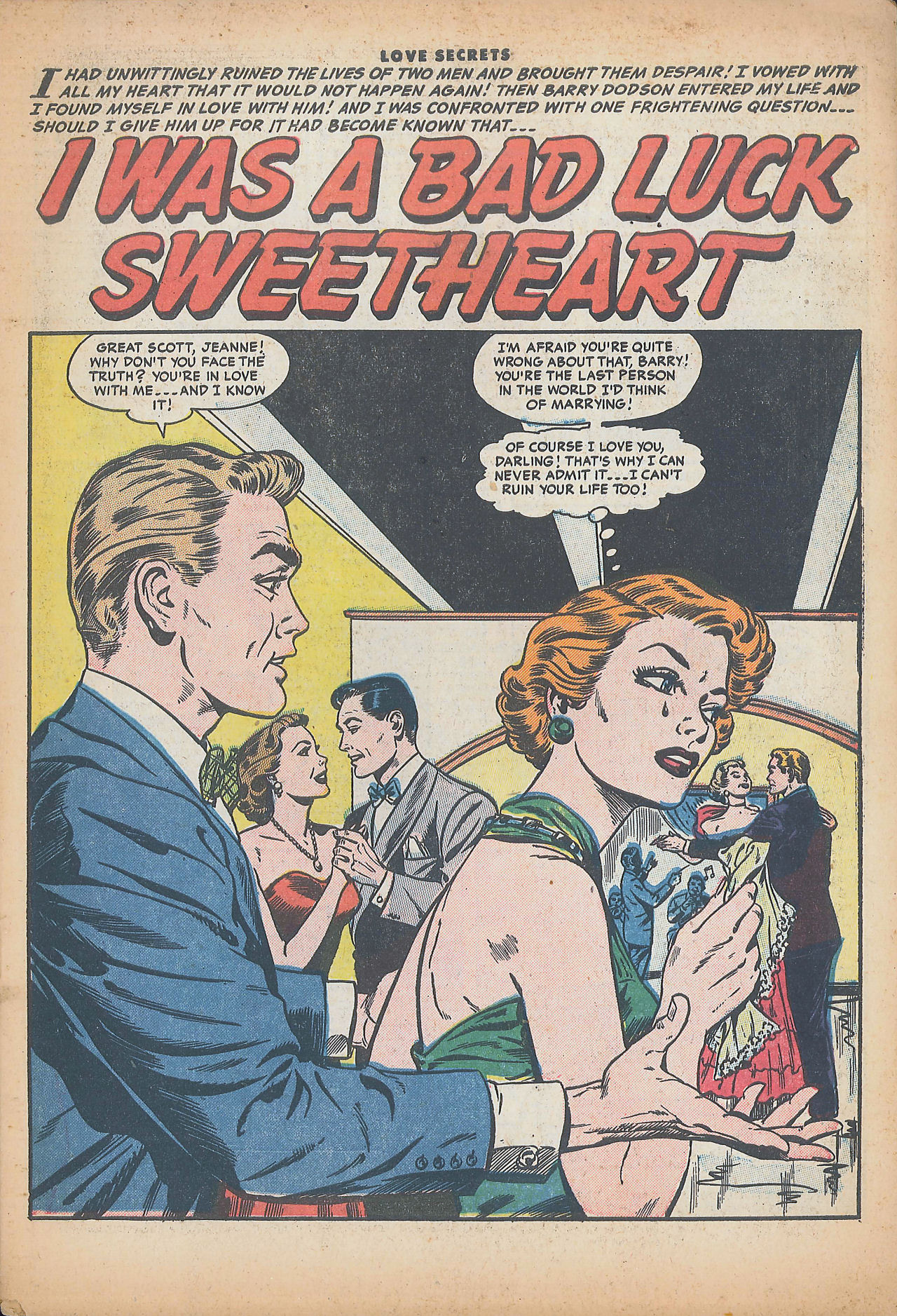 Read online Love Secrets (1953) comic -  Issue #42 - 3
