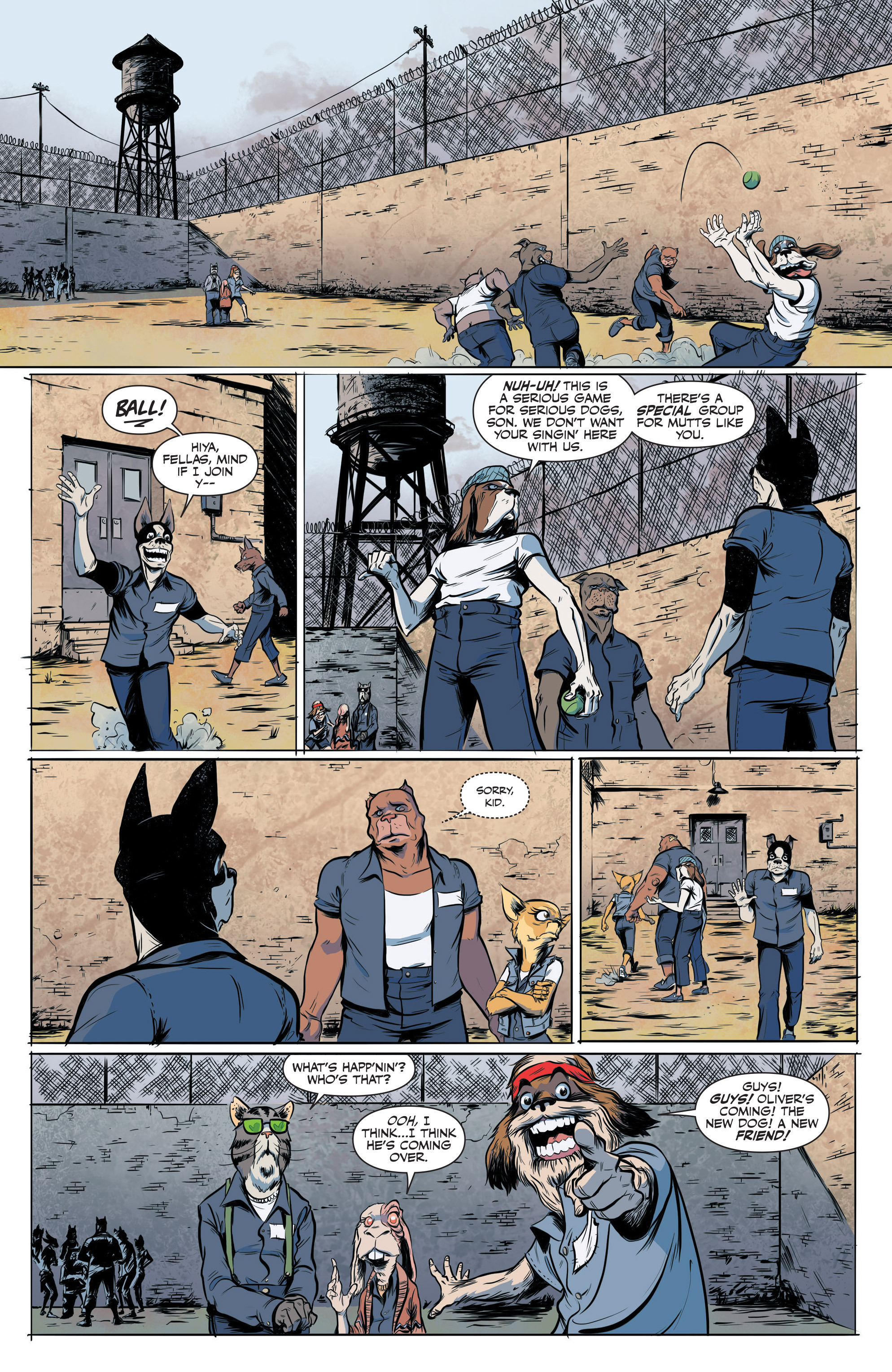 Read online Kennel Block Blues comic -  Issue #1 - 11
