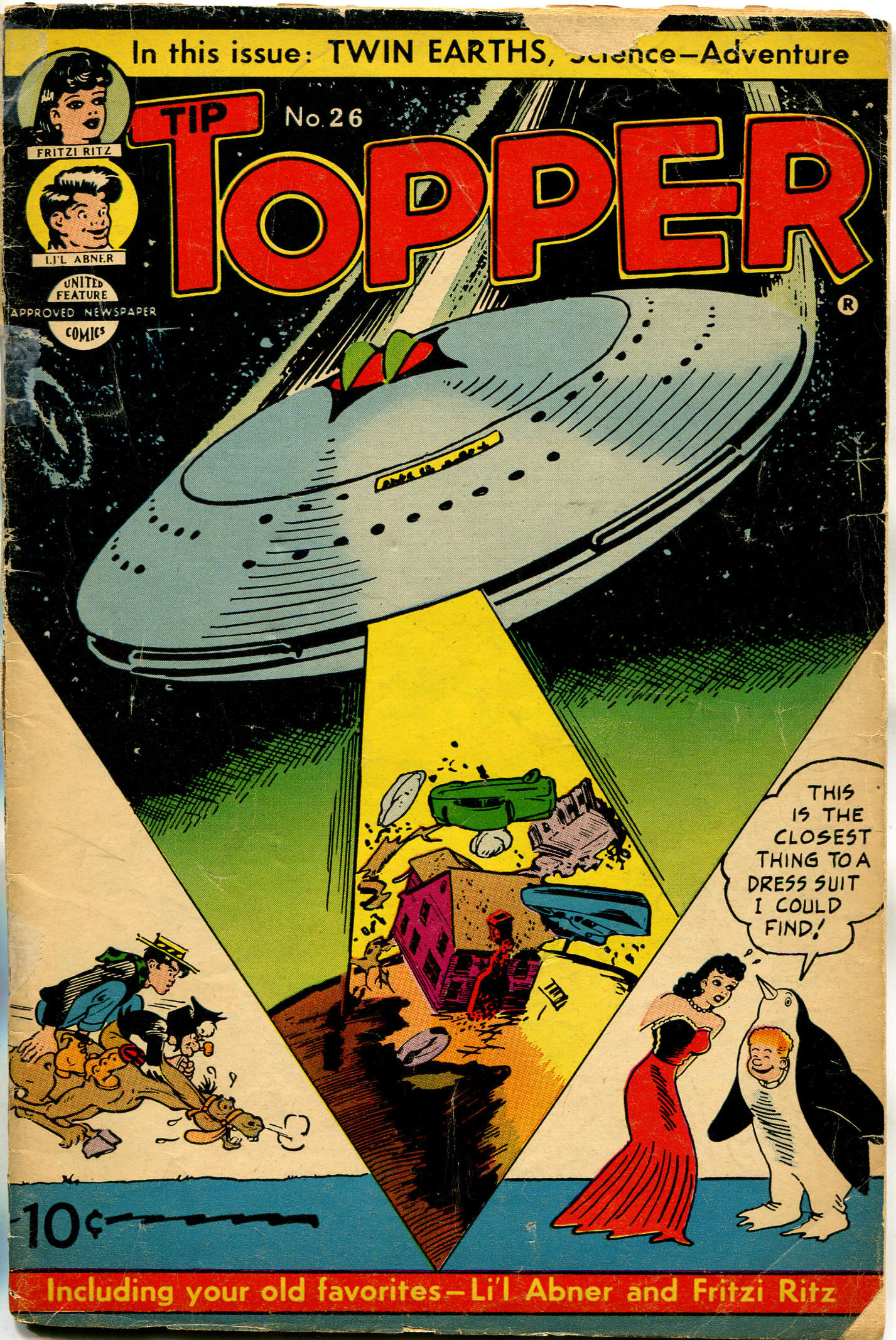Read online Tip Topper Comics comic -  Issue #26 - 1